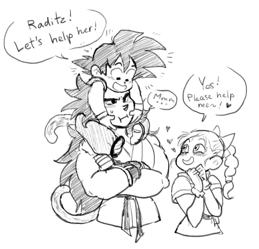 How To Draw Raditz Step By Step Jelitaf