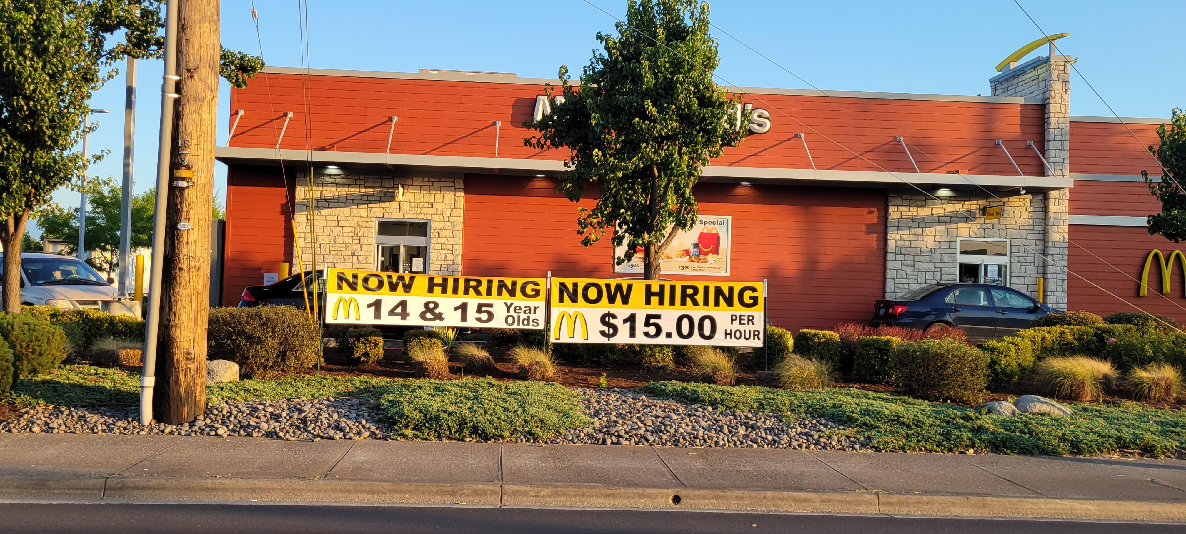 can you work at mcdonalds at 15 with a work permit Very Best That