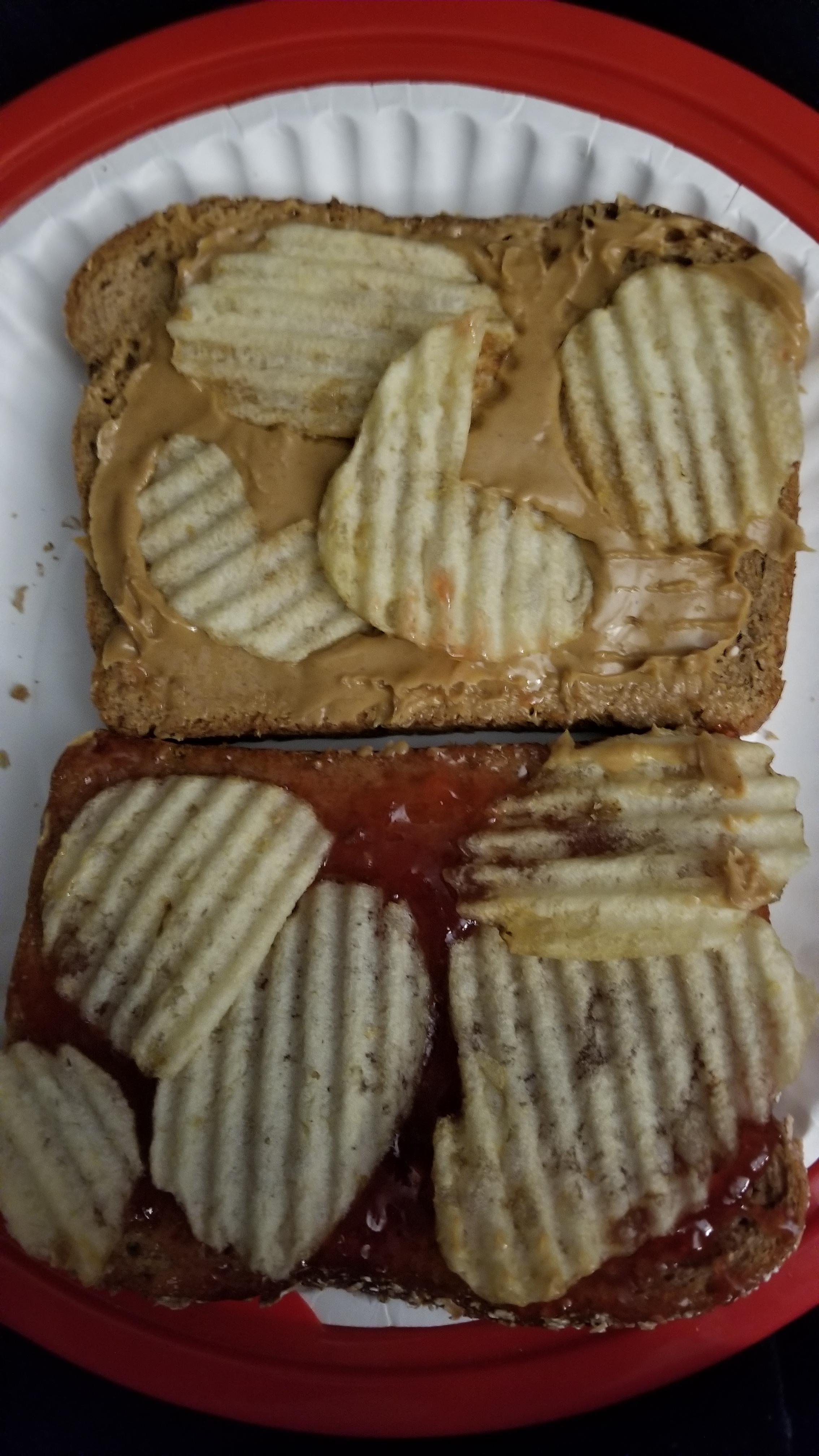 I'm a man of simple tastes, this is my peanutbutter and jelly and