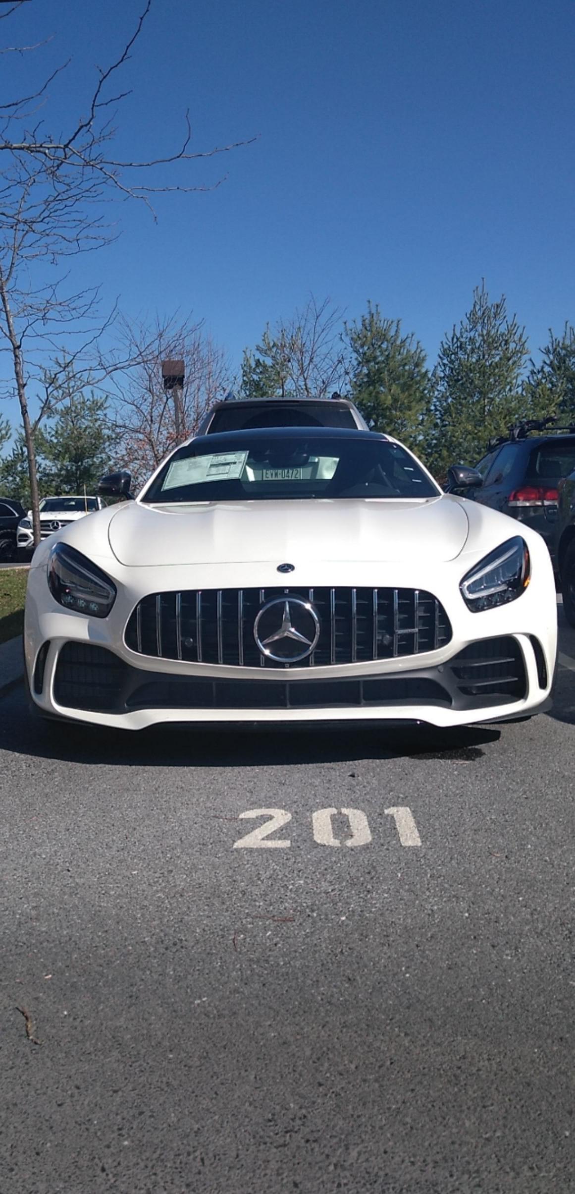 This new AMG GTR we got at the dealership is absolutely stunning. r