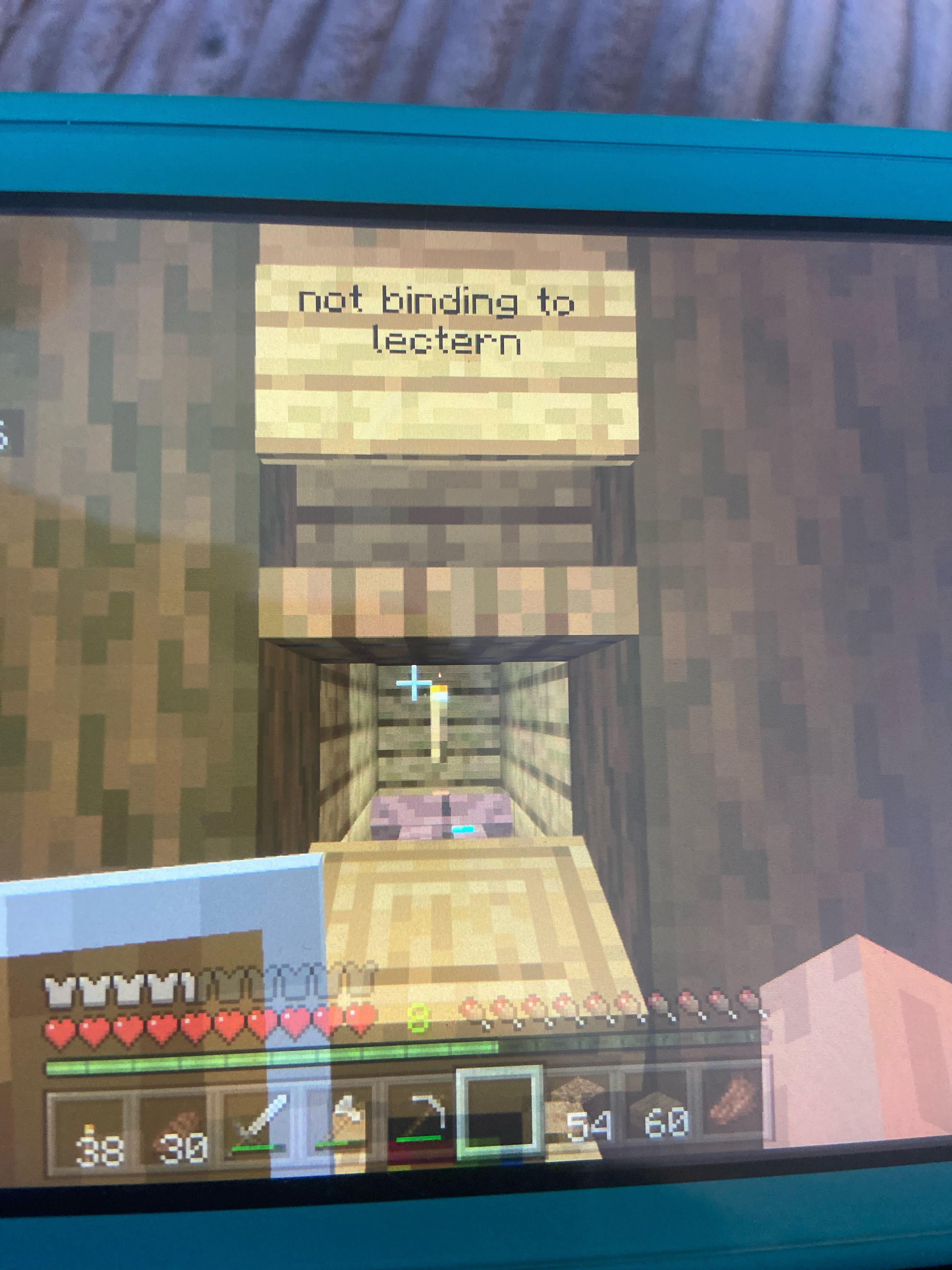 [bedrock] my villager (already traded with) won’t link to the lectern