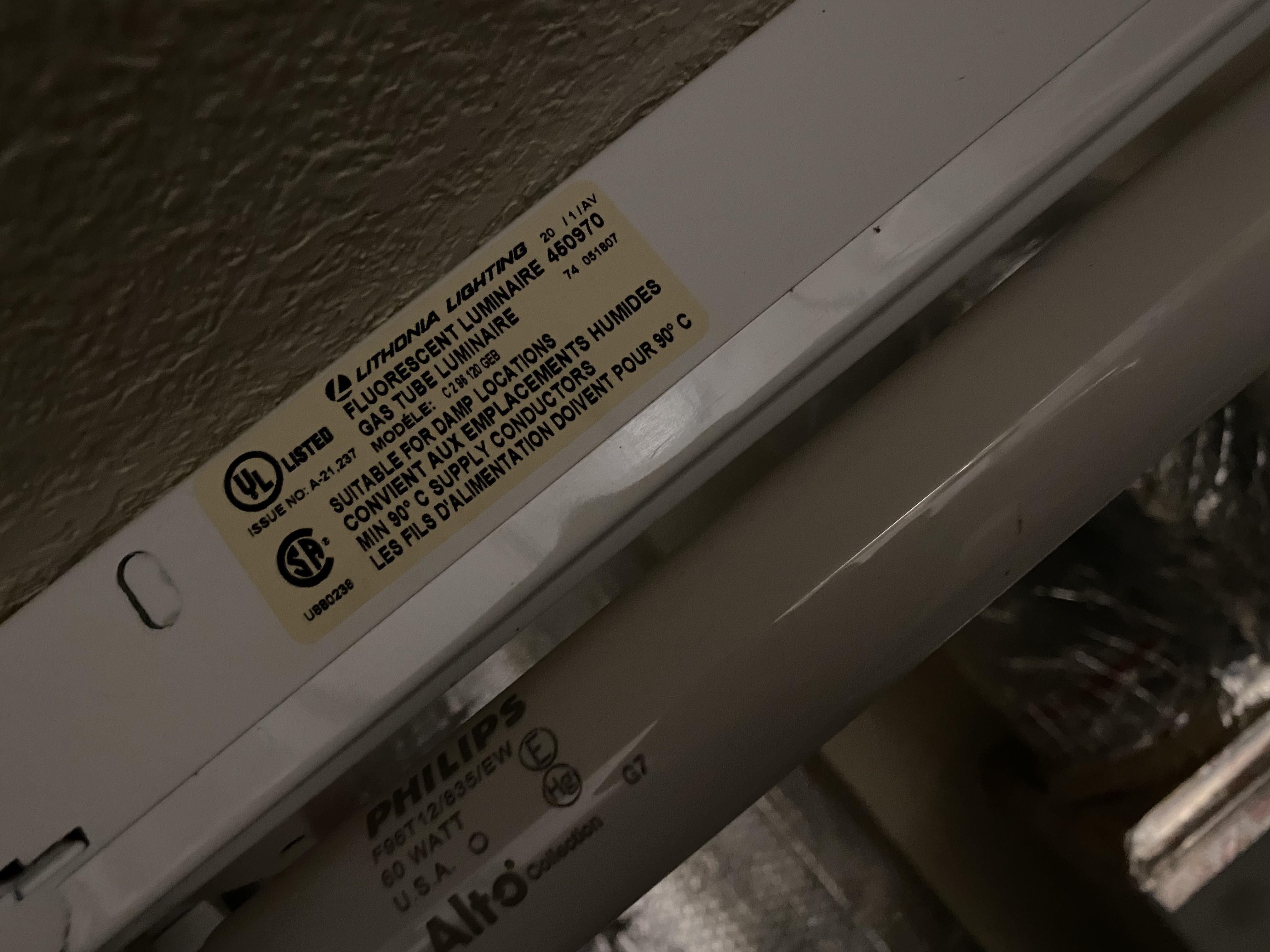 I don’t know how to look up that wattage rating for this fixture. Can