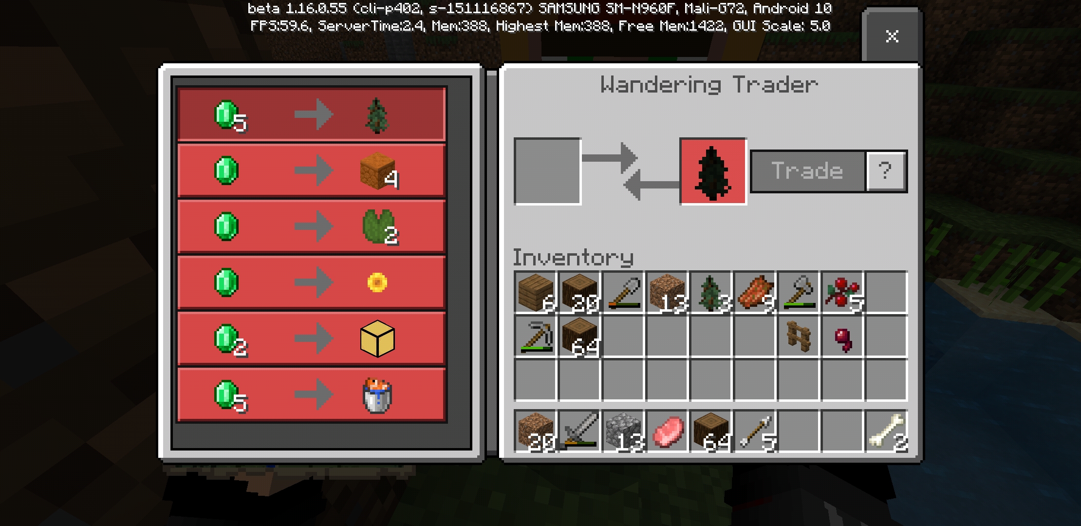 Minecraft needs to find a better use for the wandering trader (Hes