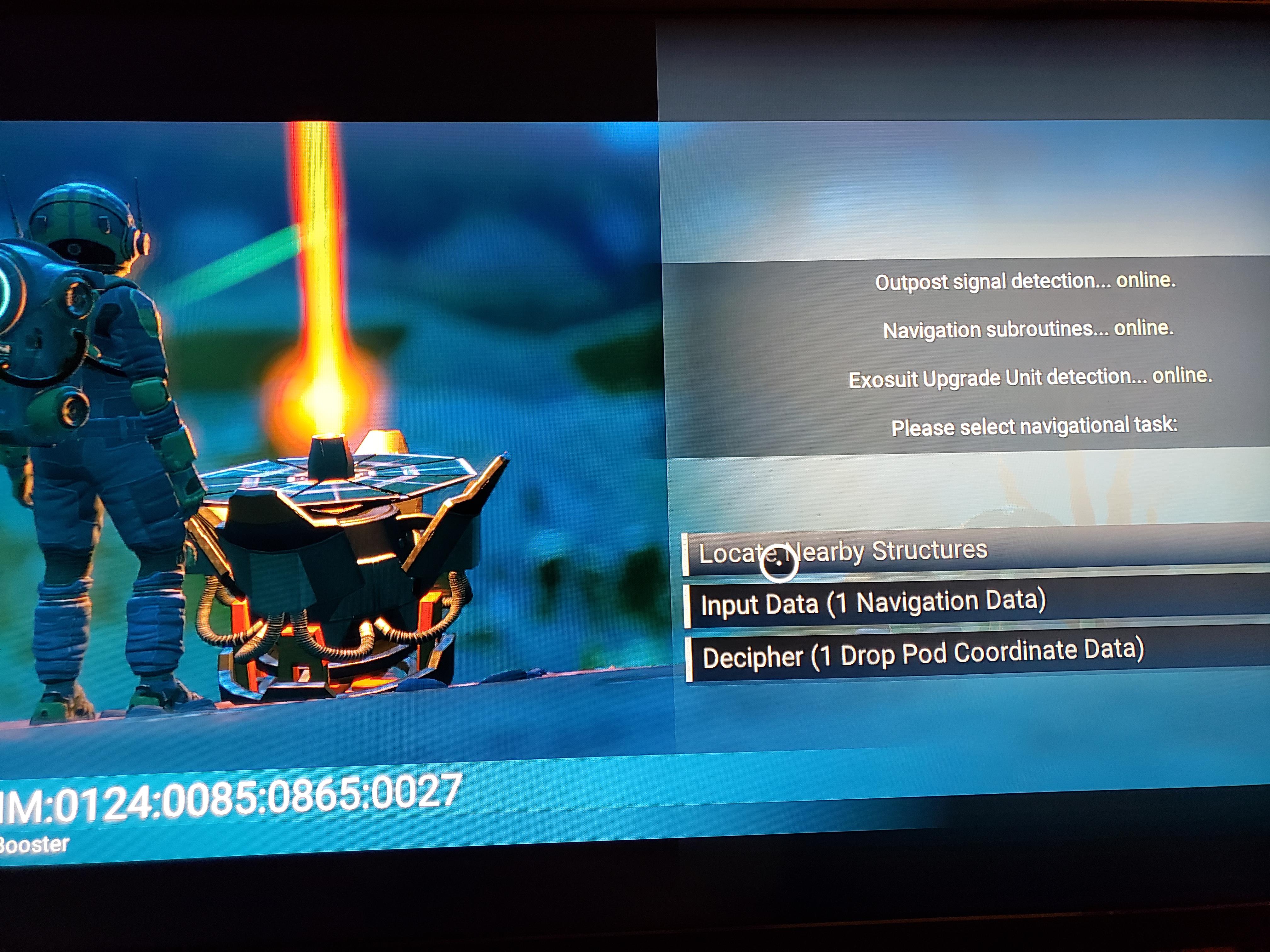 Signal booster help, options are greyed out and cant use. (Picture