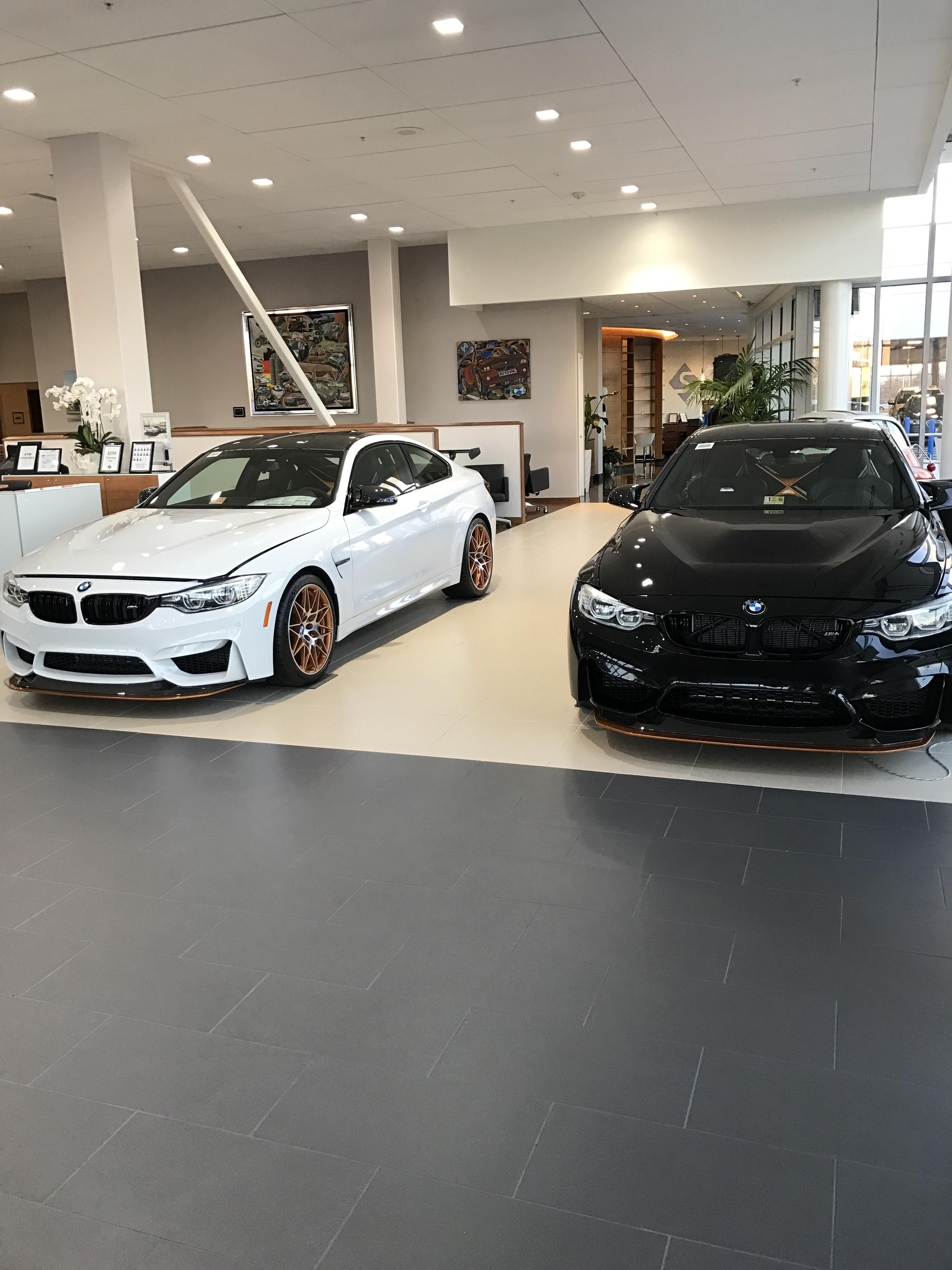 So I heard you guys liked GTS M4's! These two are at my local dealership in Sterling, VA r/BMW
