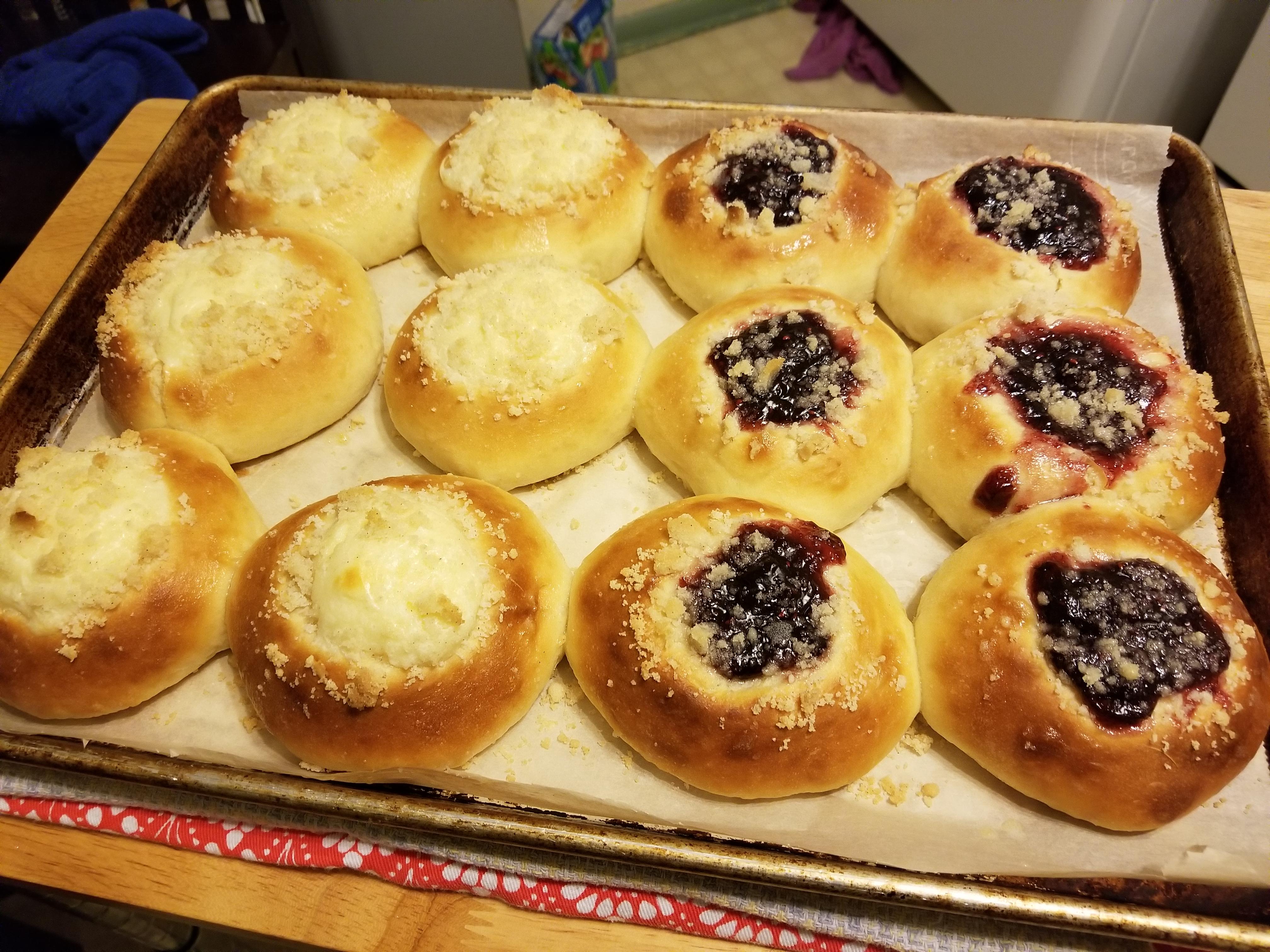 Raspberry and Cream Cheese Kolaches r/Baking