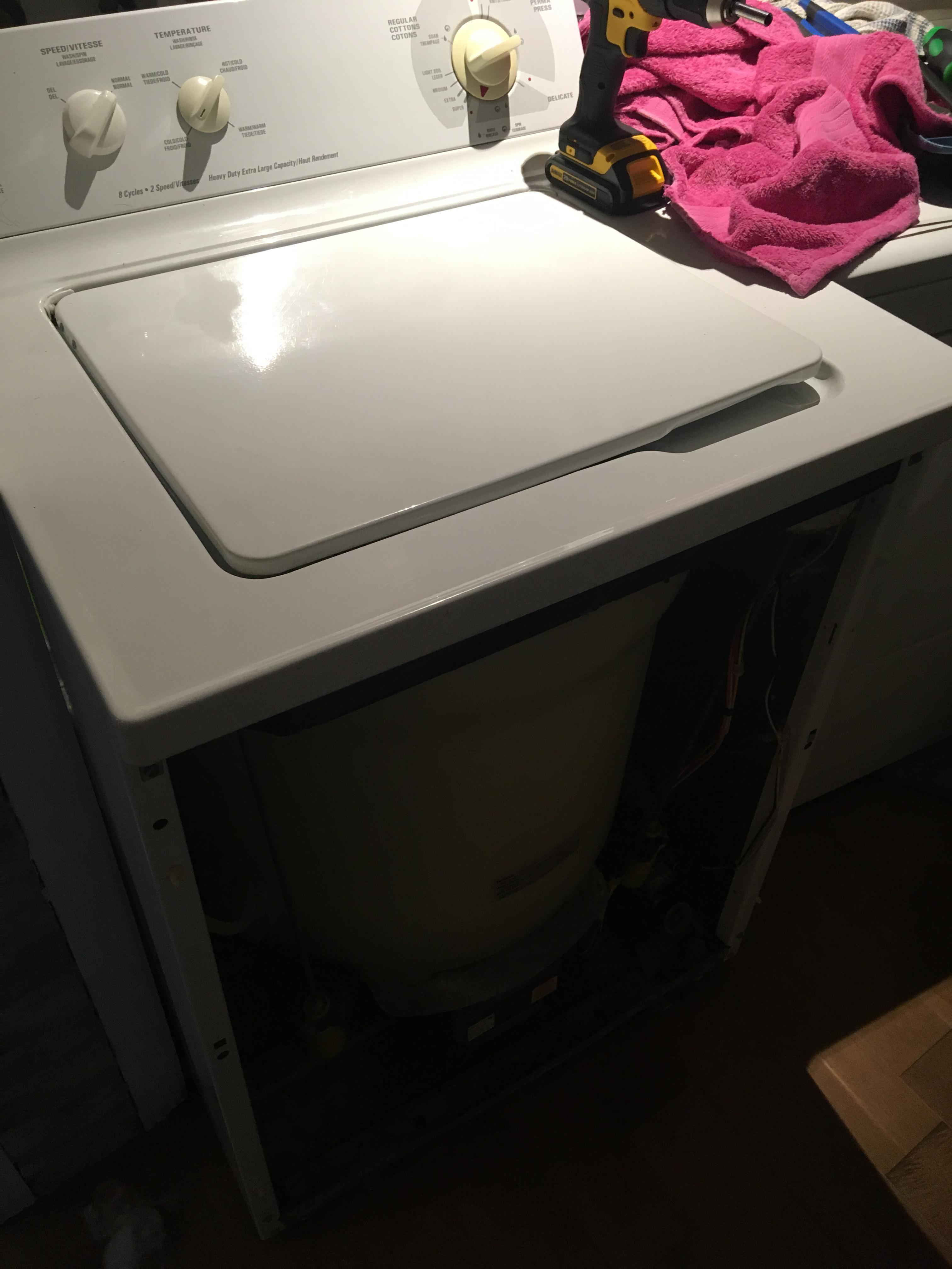 Need help repairing a top load regular GE washer. Water pump works