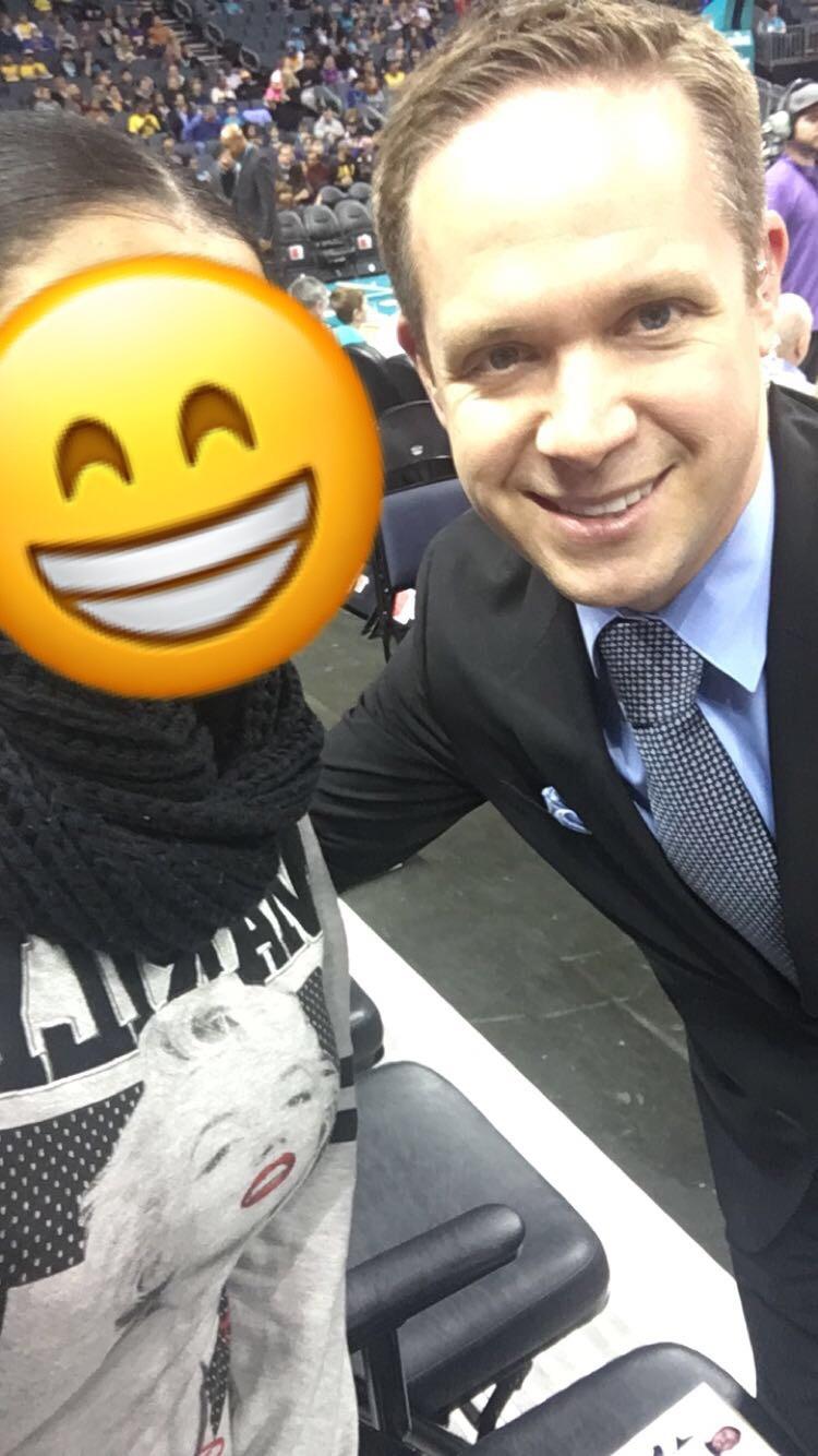 Lakers won and I got to meet Mike Trudell aka our very own Lakers
