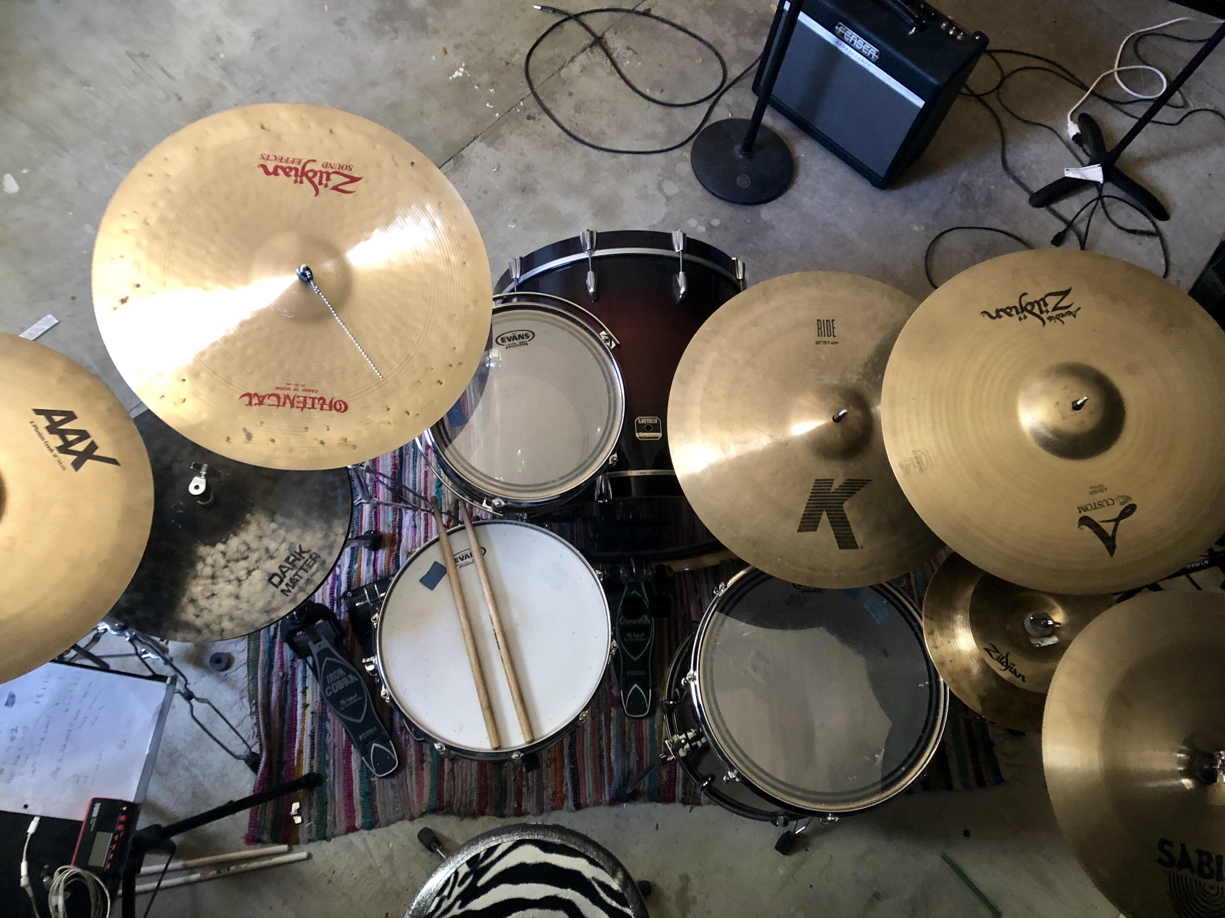 Cold weather means I have to wait for the shed to warm up before I