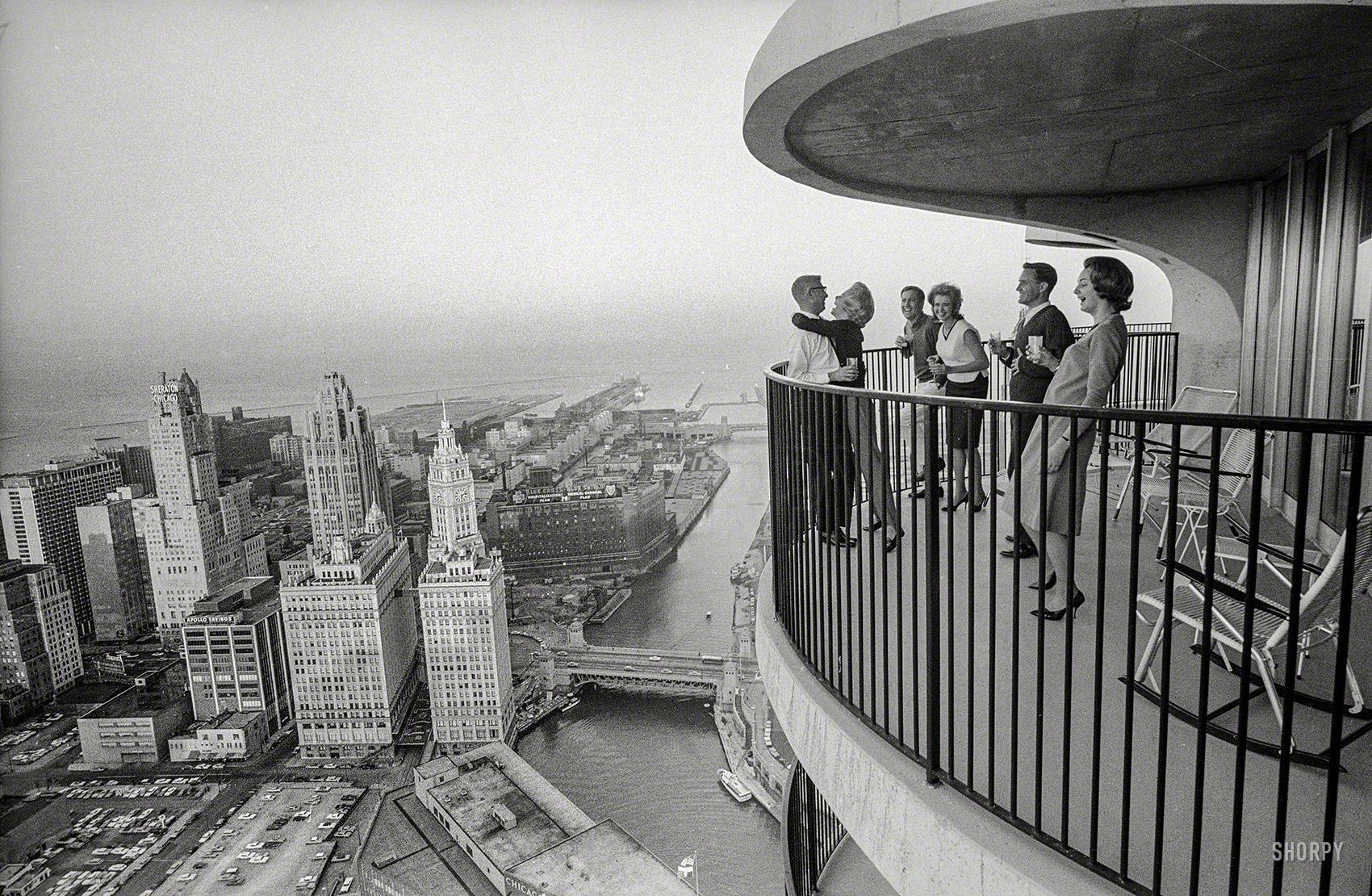 Marina City, October 1963 r/chicago