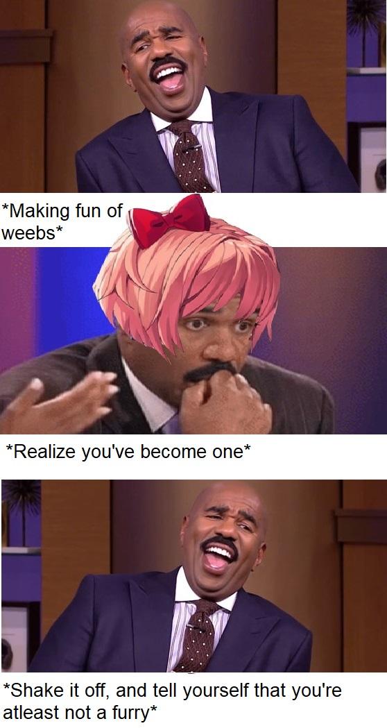 [Fun] Another Steve Harvey Meme, Everybody! DDLC
