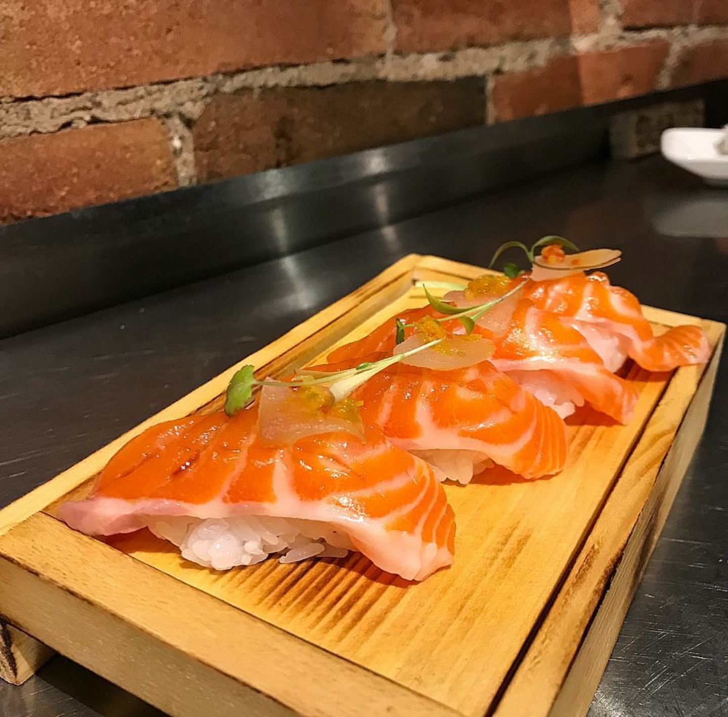 Ocean Trout Nigiri 📸 tonasushi r/sushi
