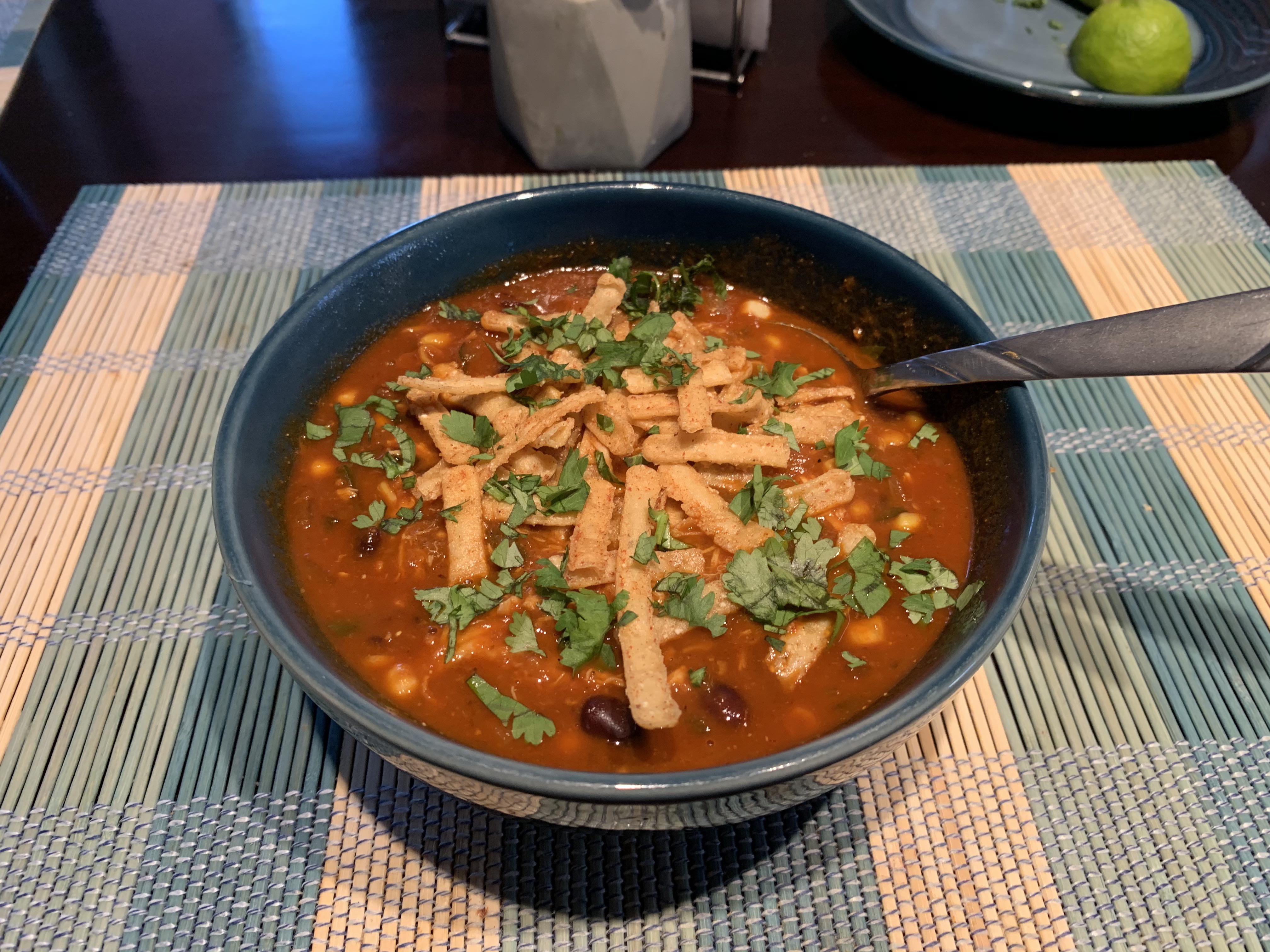 Kenji’s Chicken Tortilla Soup r/seriouseats