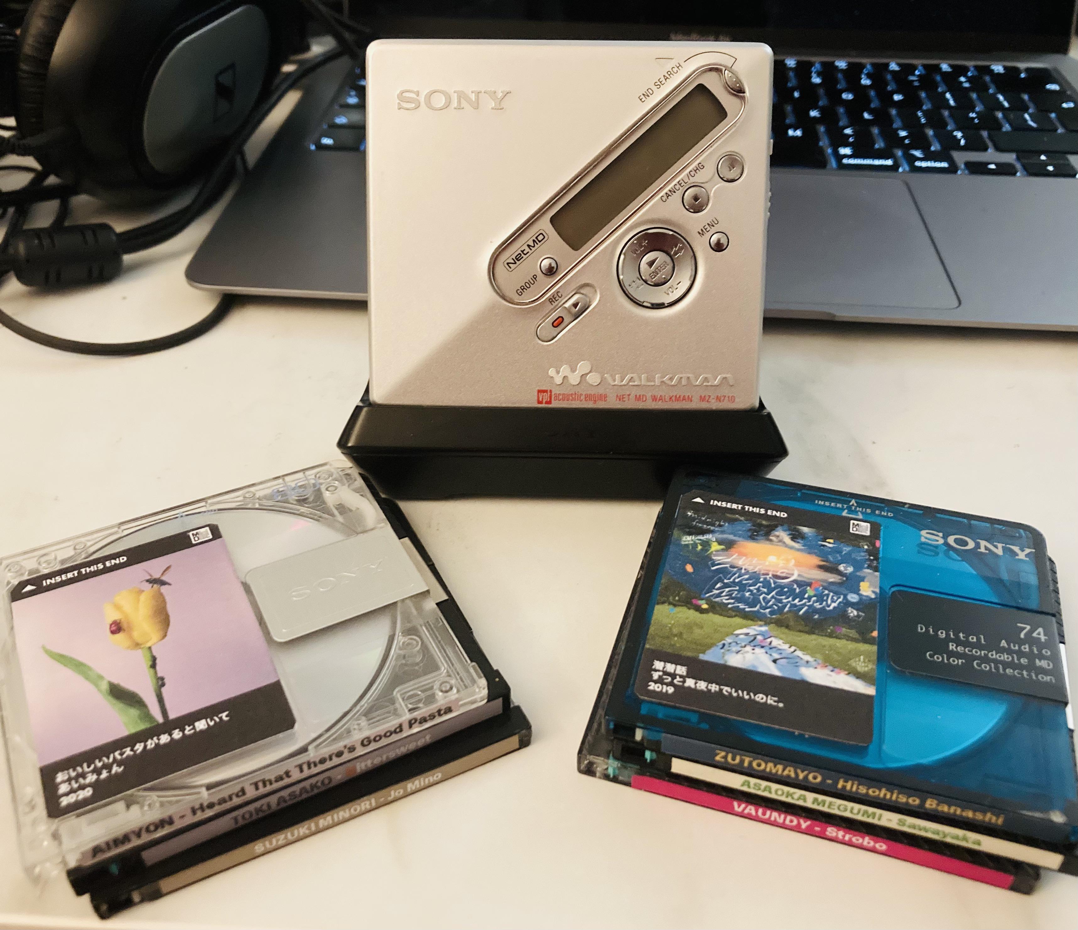 My first (working!) MD recorder in fifteen years : r/minidisc