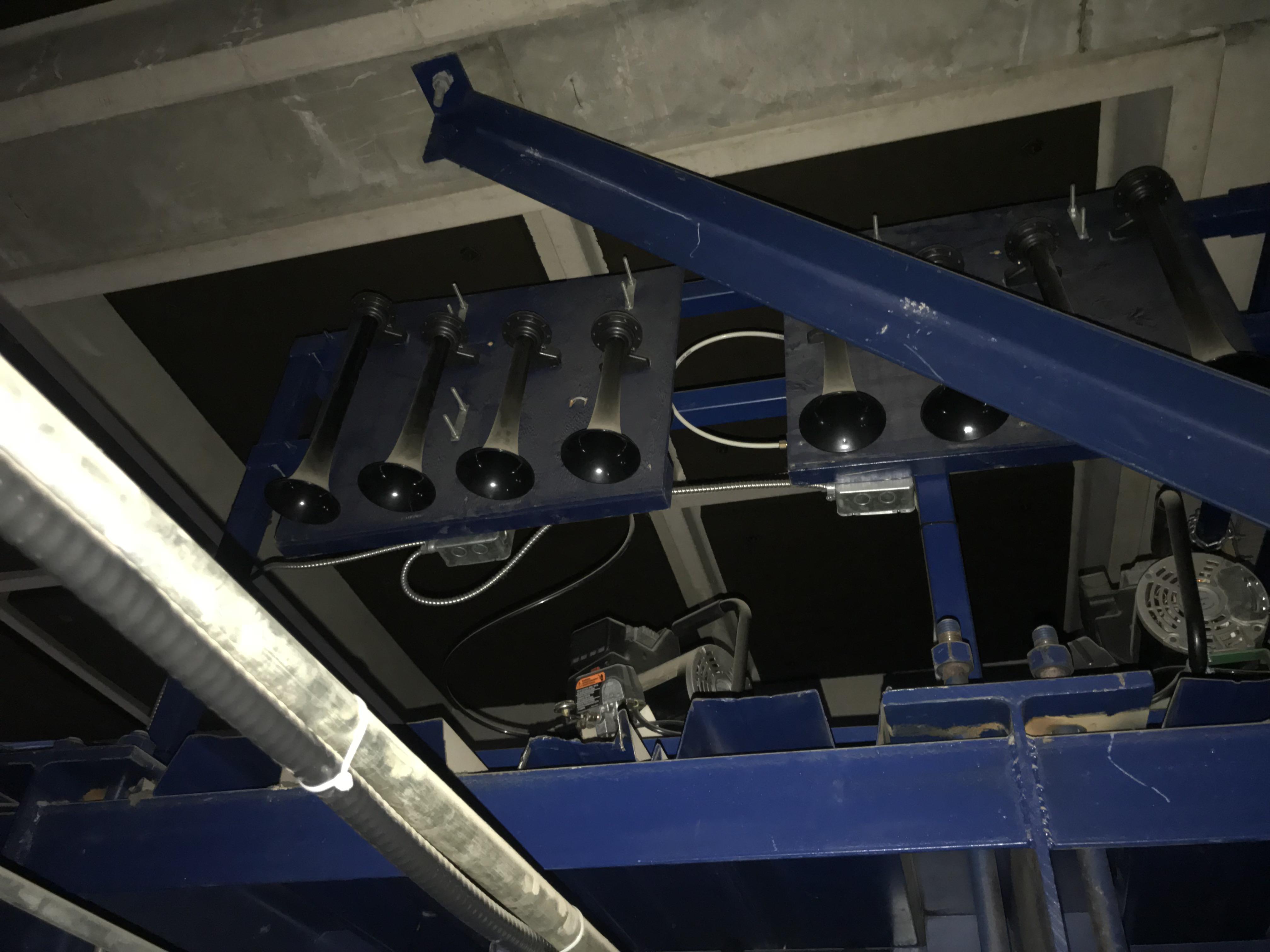 The goal horns used in the Saddledome. r/hockey