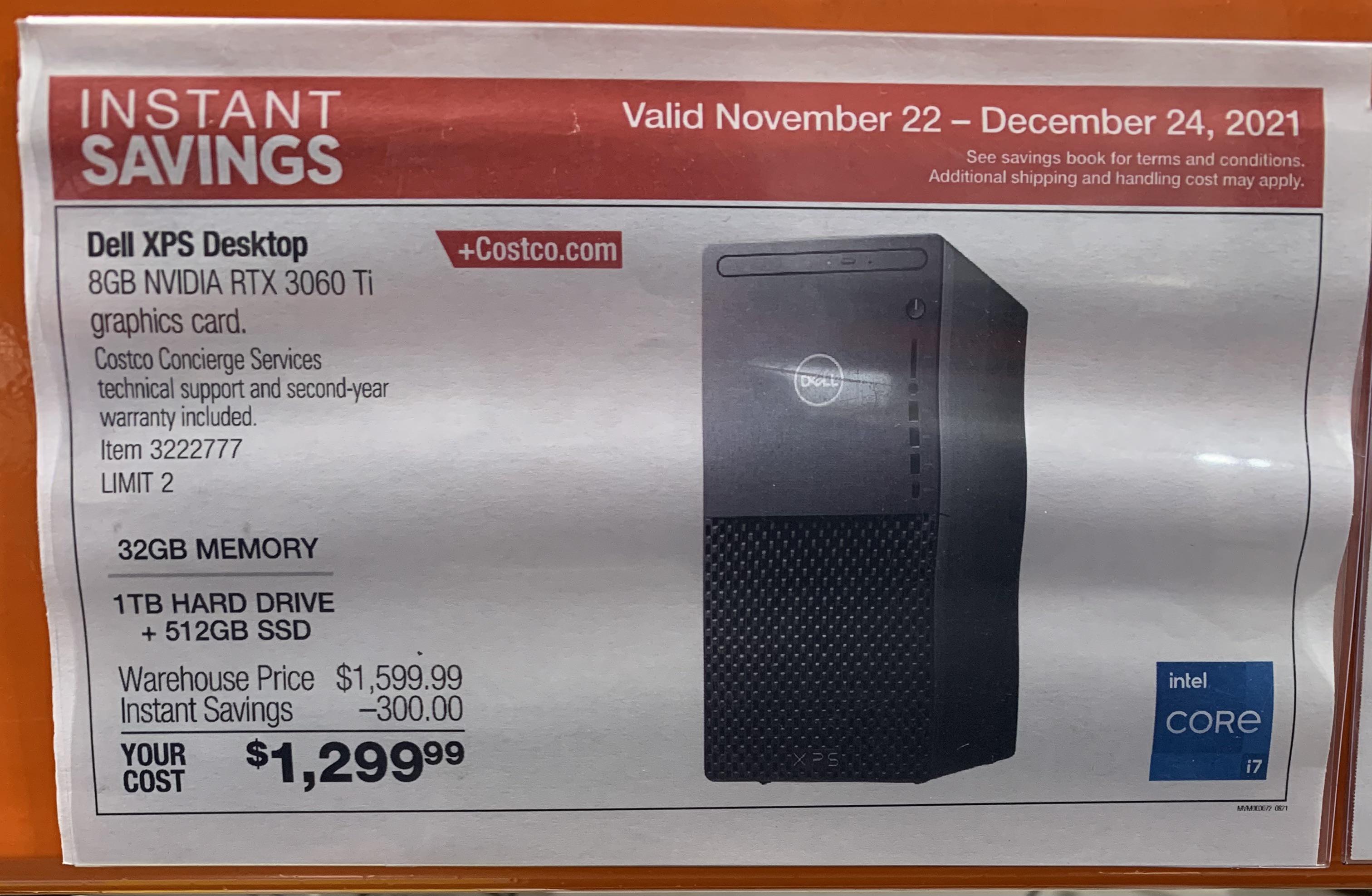 Is this Dell XPS 8940 at Costco a Good Deal? r/pcmasterrace