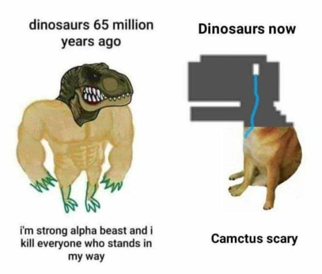 Our good old dinosaurs...! r/memes