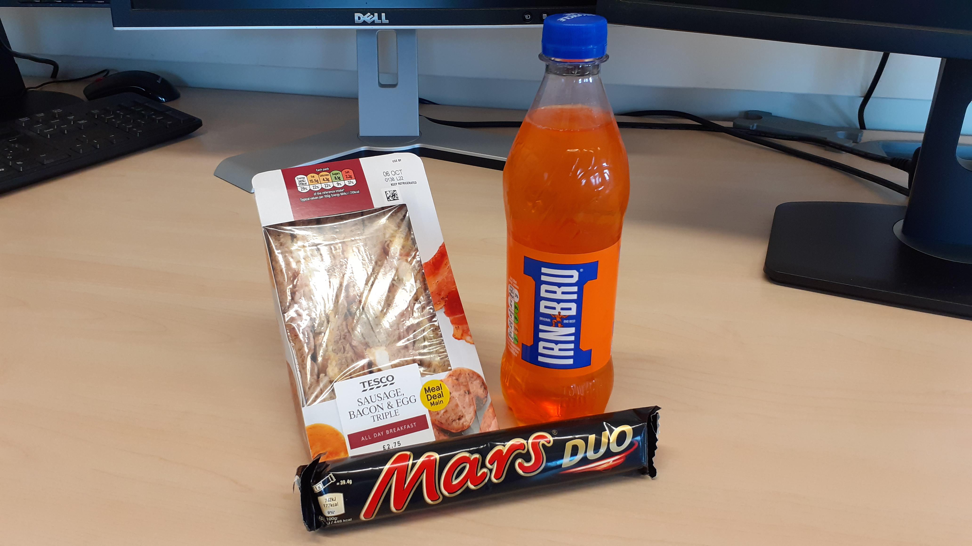 The legendary Tesco £3 Meal Deal r/TrashTaste