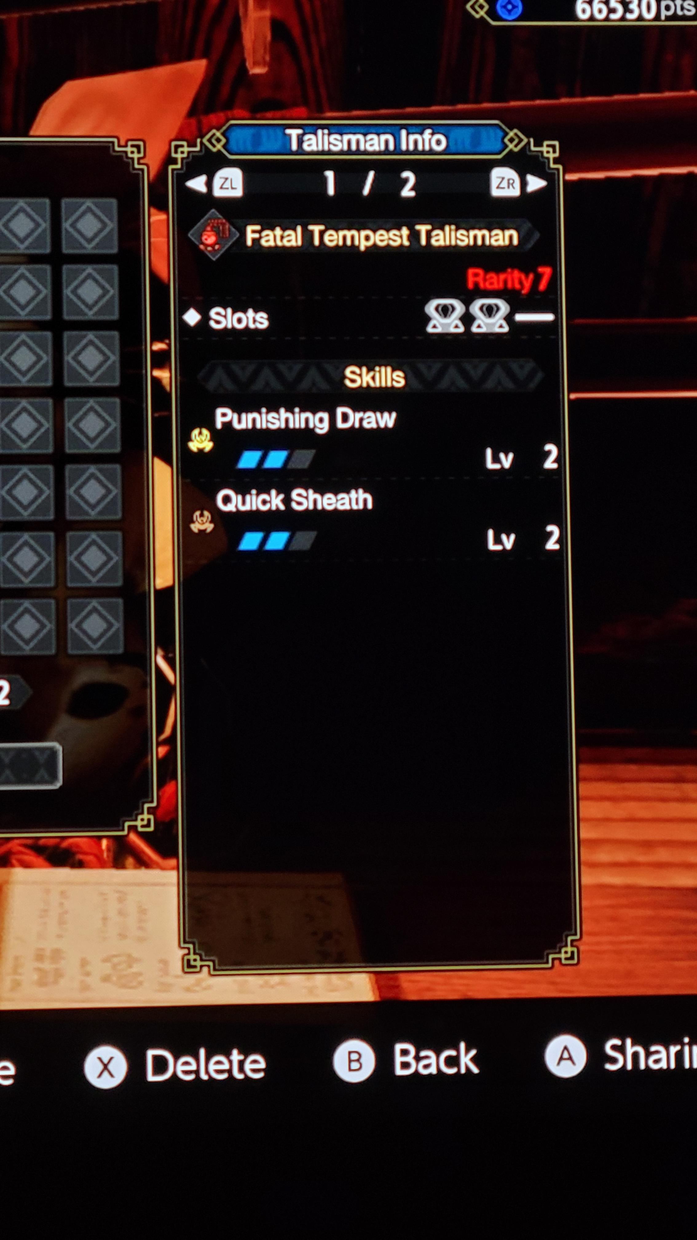 PunDraw and Quick Sheath Lv 3 on 1 talisman? Yes, please! r/MHRise