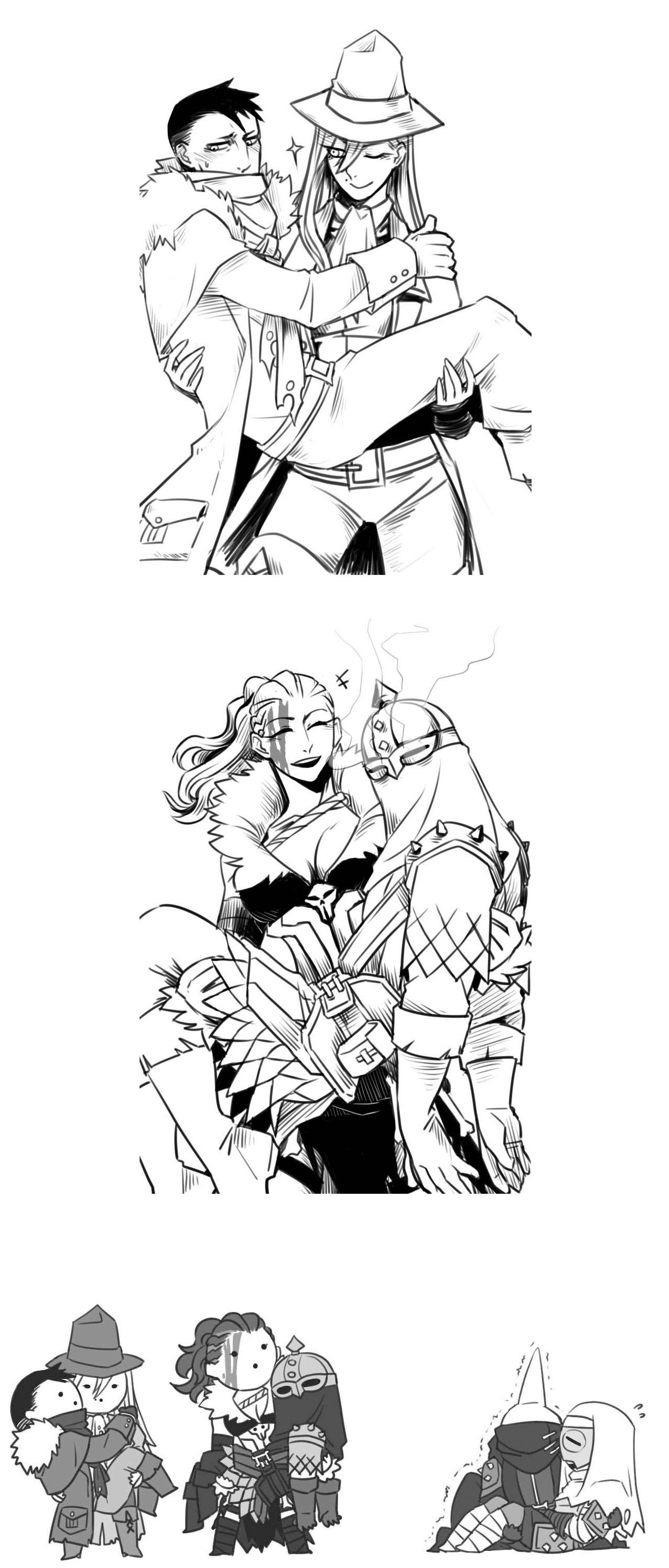 Three ships try to set sail darkestdungeon