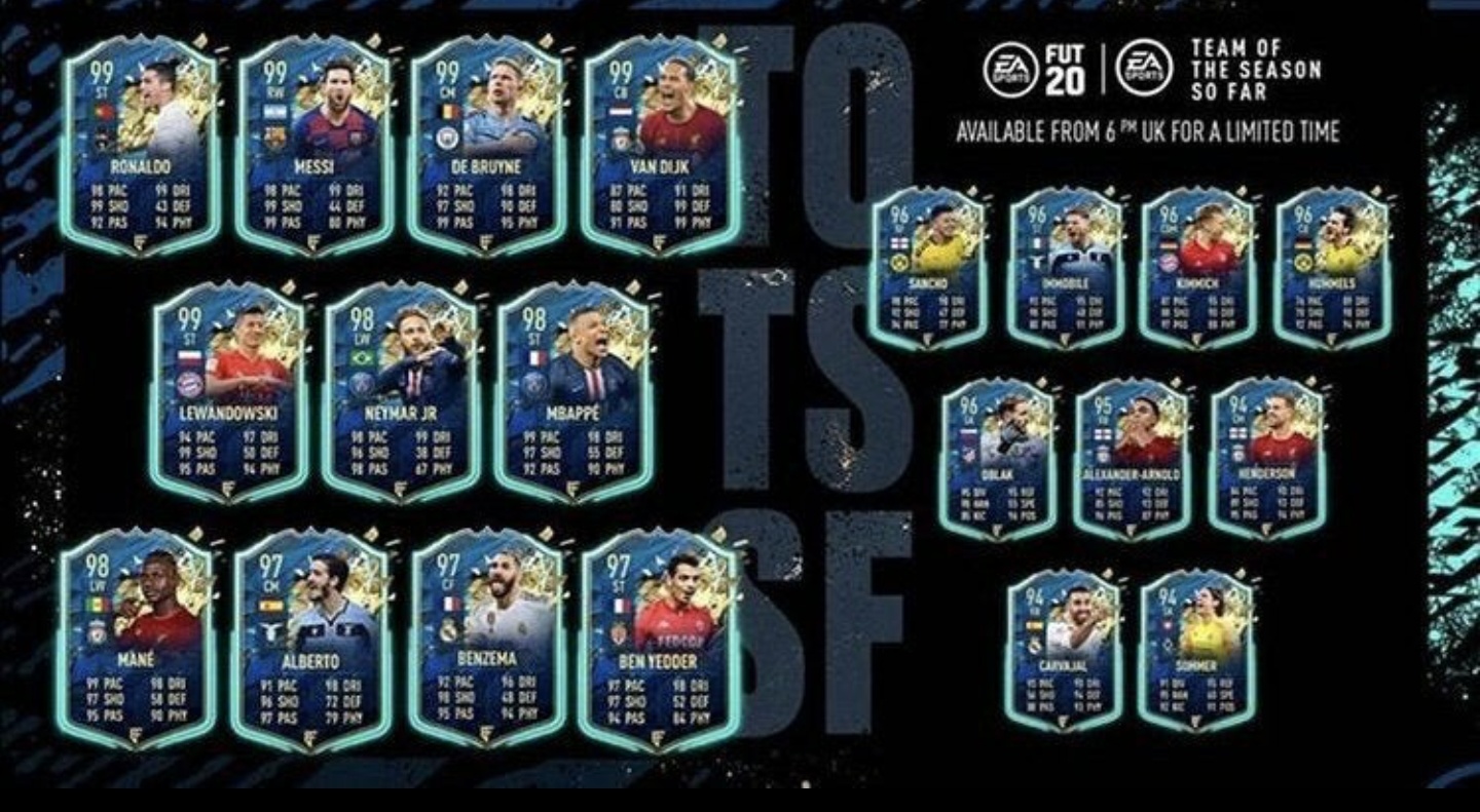 [Other] Fifa 20 Ultimate Totssf FUTMobile