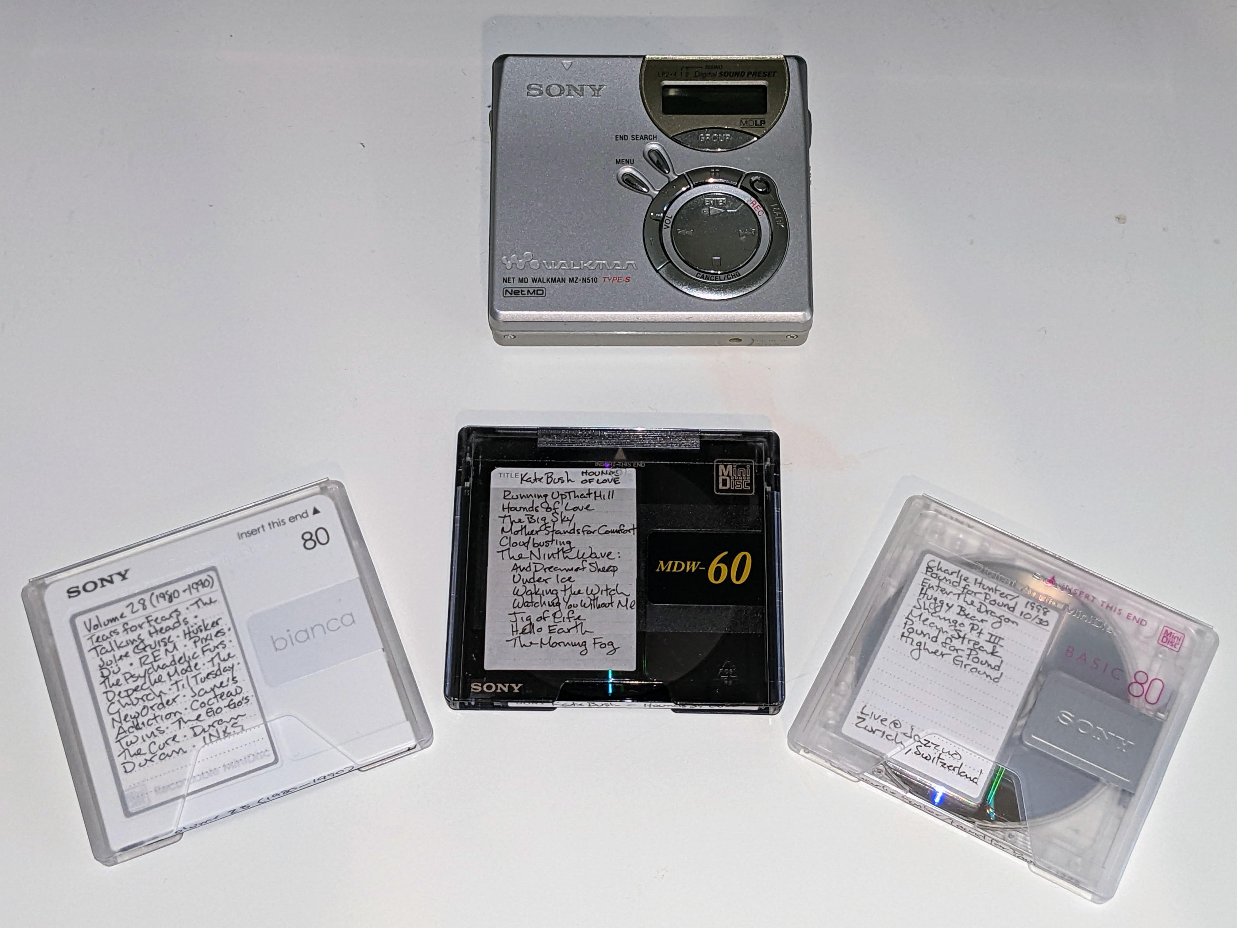 Made my partner minidiscs for her trip to the UK r/minidisc