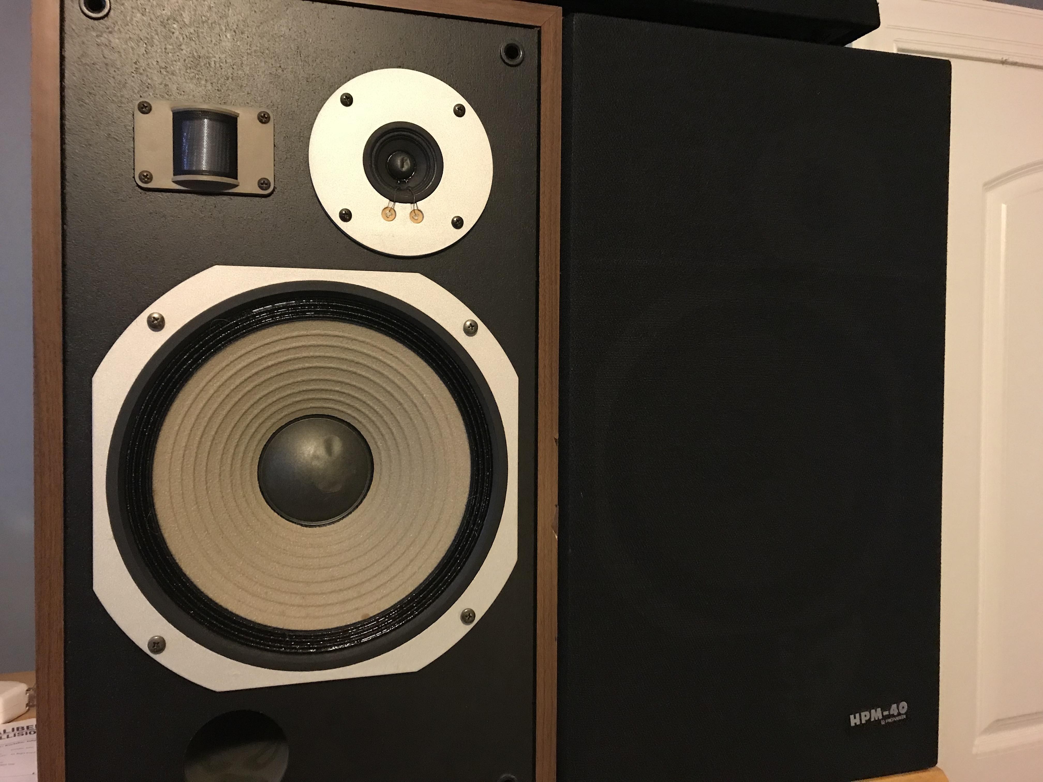 The Pioneer HPM40’s : r/vintageaudio