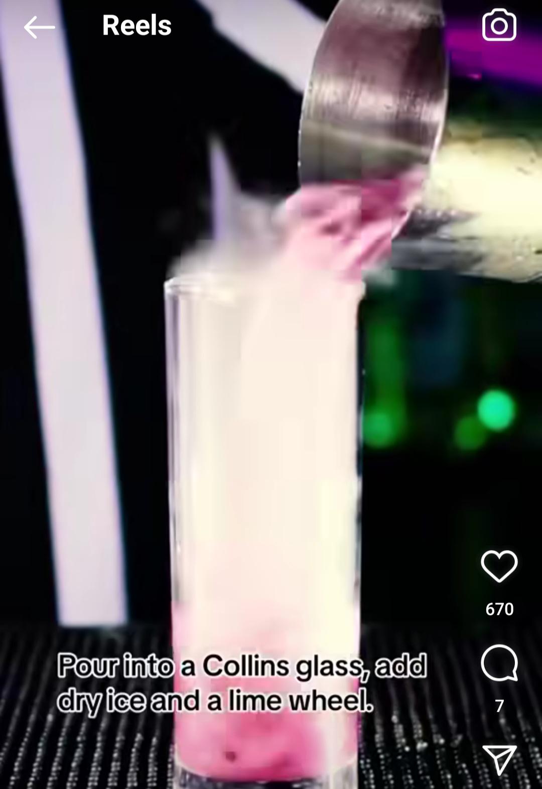 This bar puts dry ice directly into their cocktails. Is that not