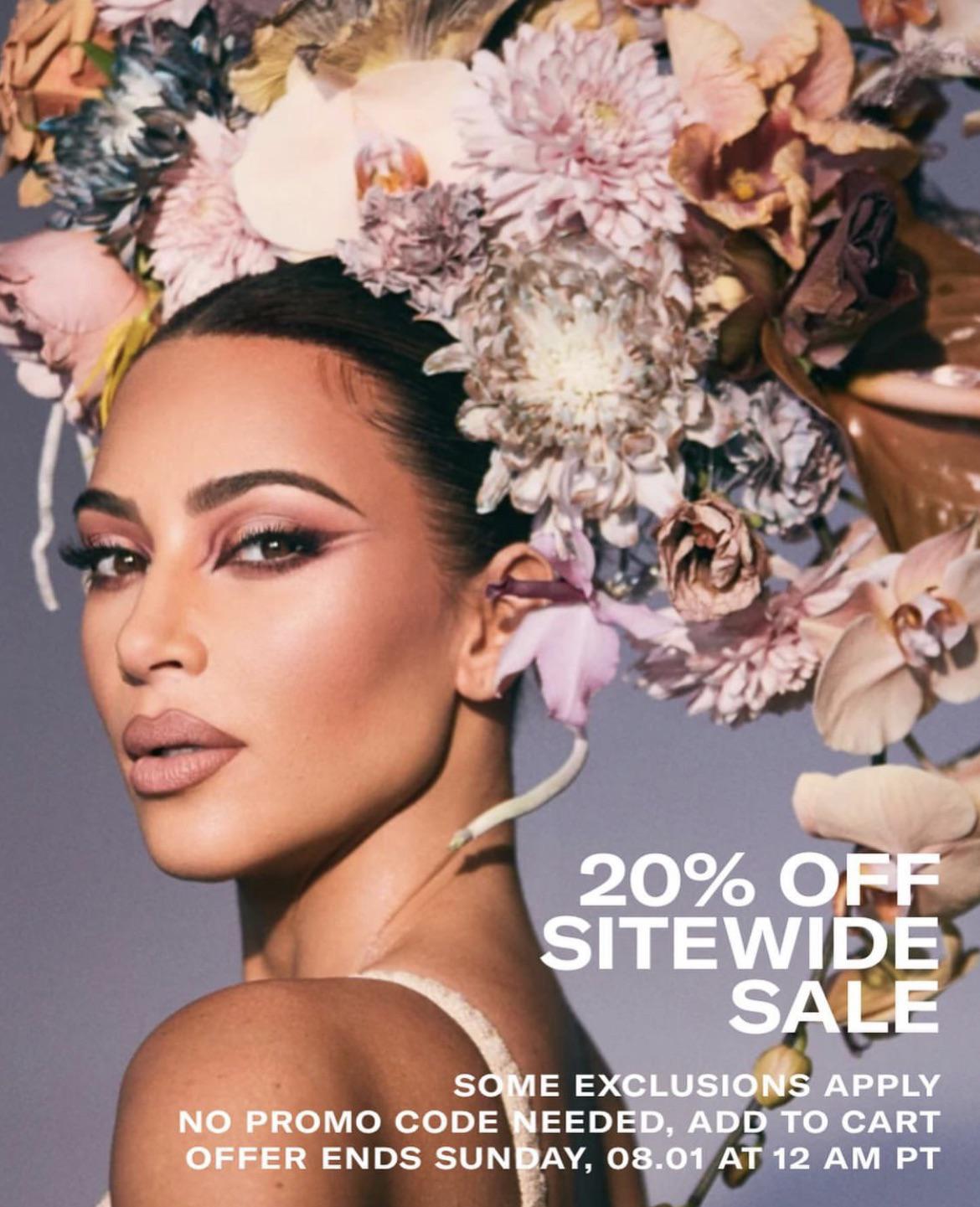 20 off Sitewide Sale for KKW Beauty. No code necessary. r/MUAontheCheap