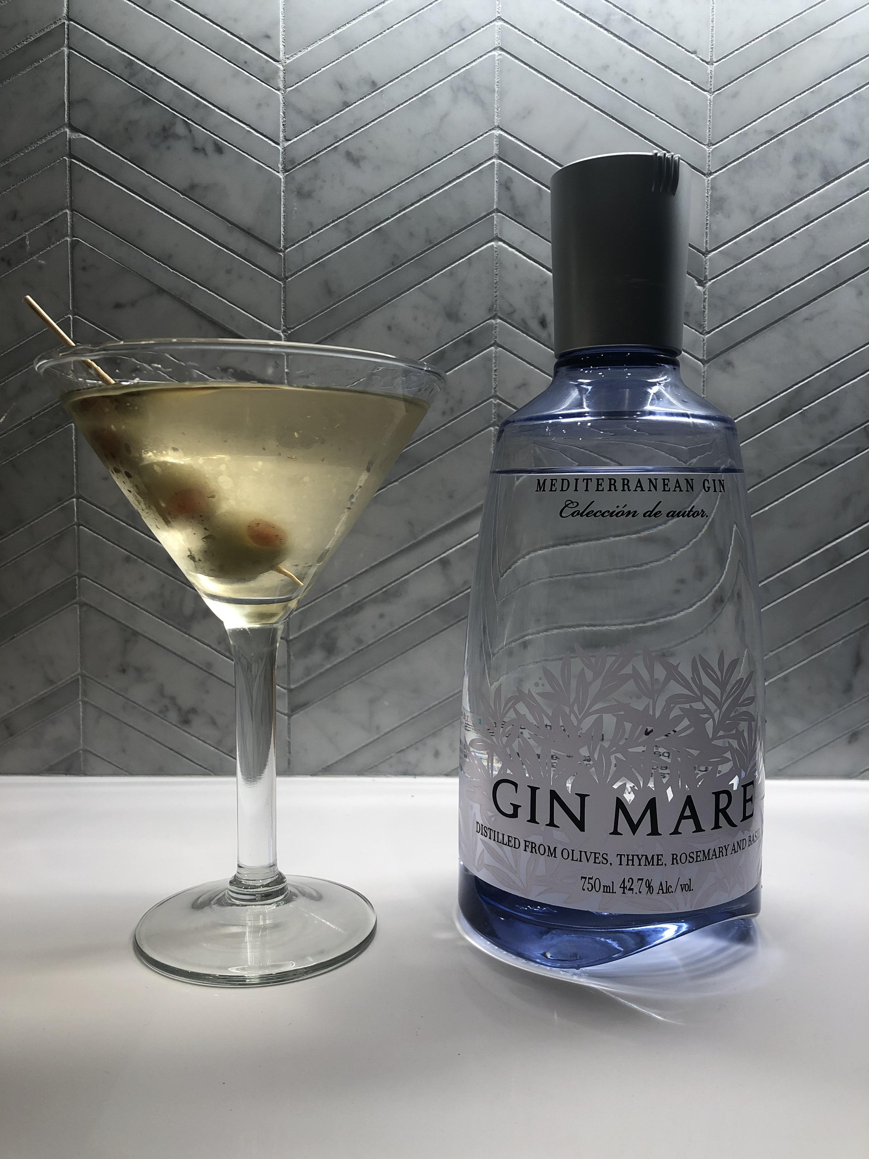 On the menu tonite. Dirty Martini with Gin Mare. This gin did not