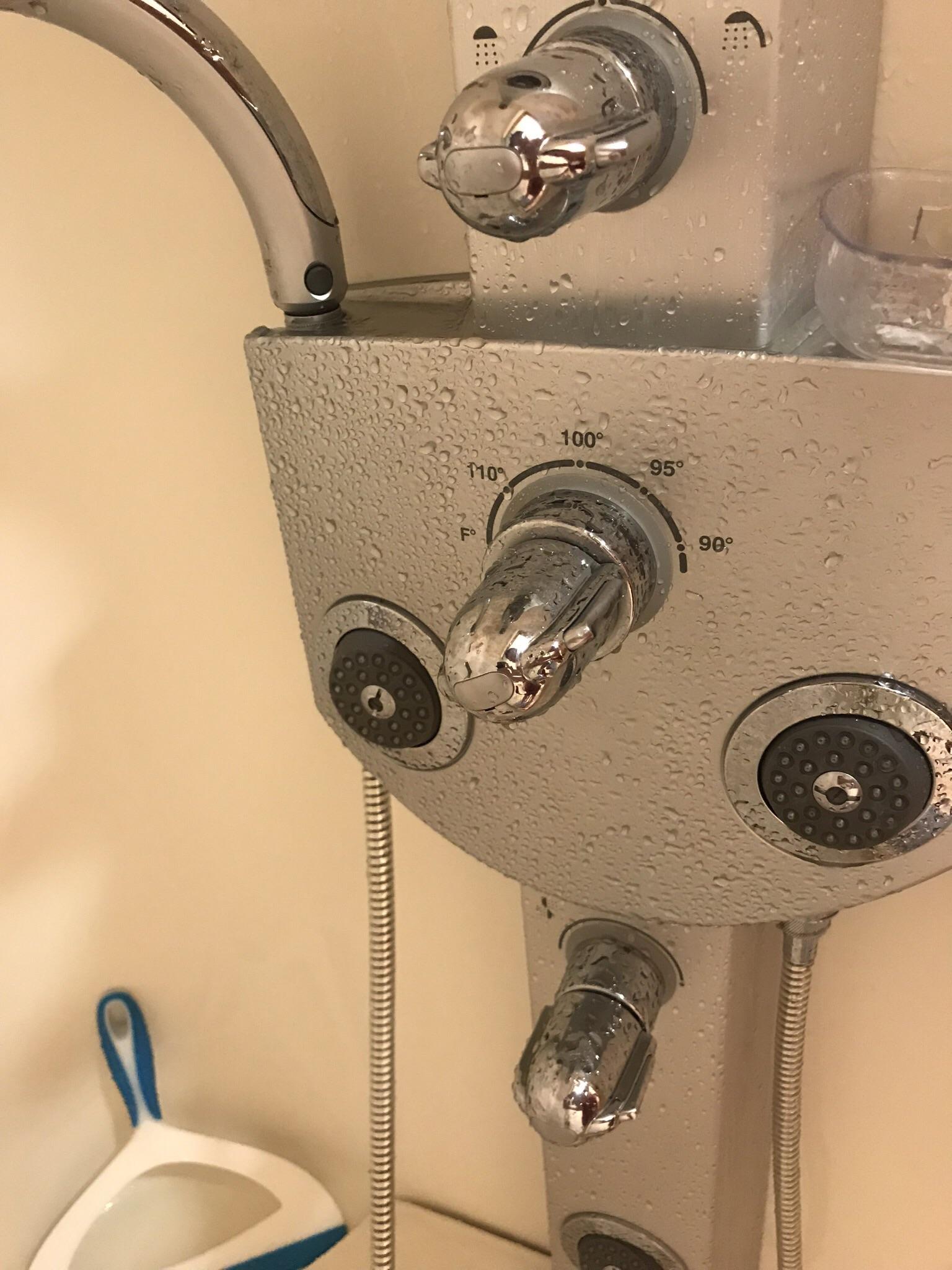 Home for the holidays, being driven crazy by super low hot water