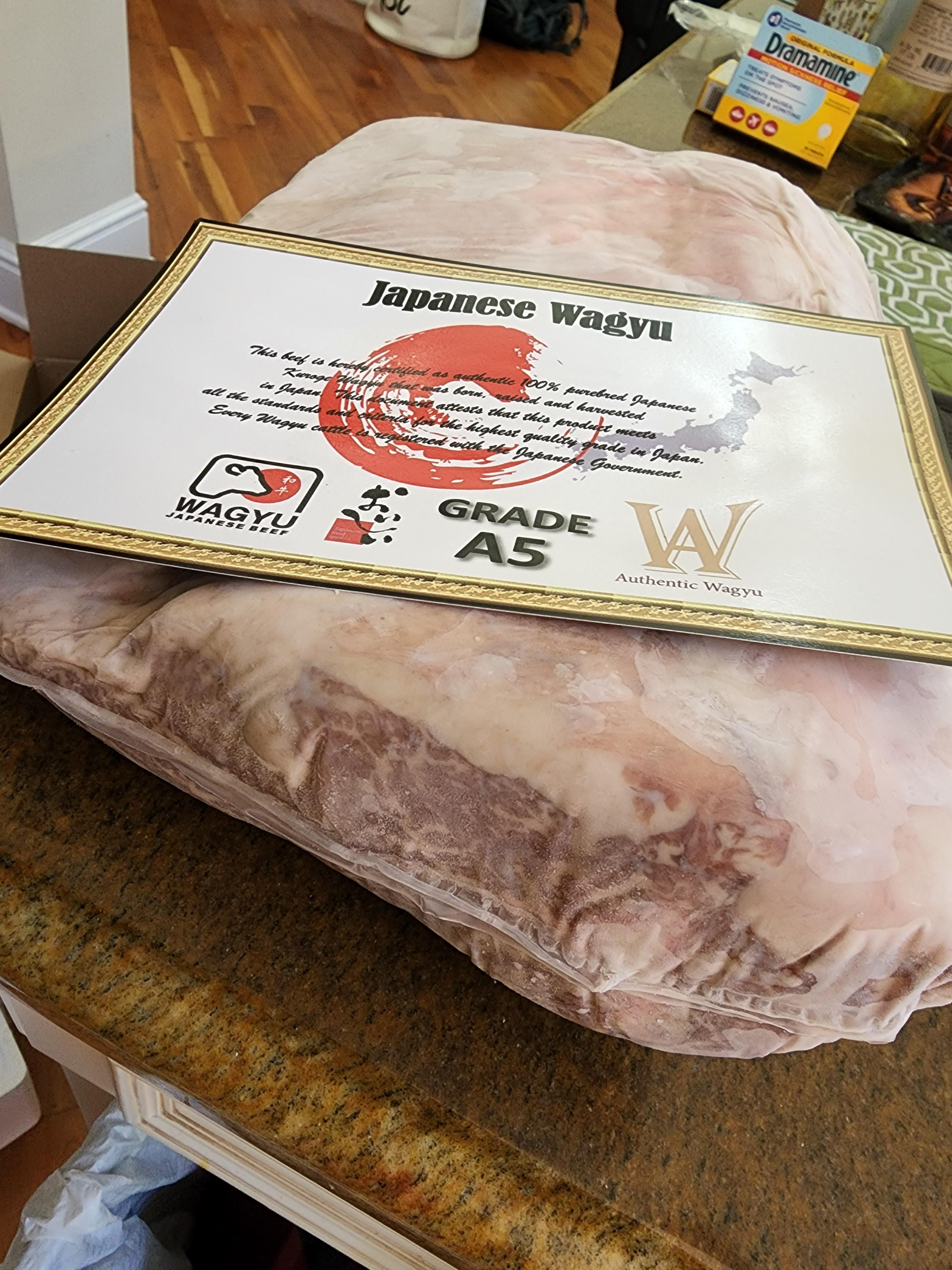 Finally snagged an 11lb A5 Wagyu NY strip loin 77/lb! r/Costco