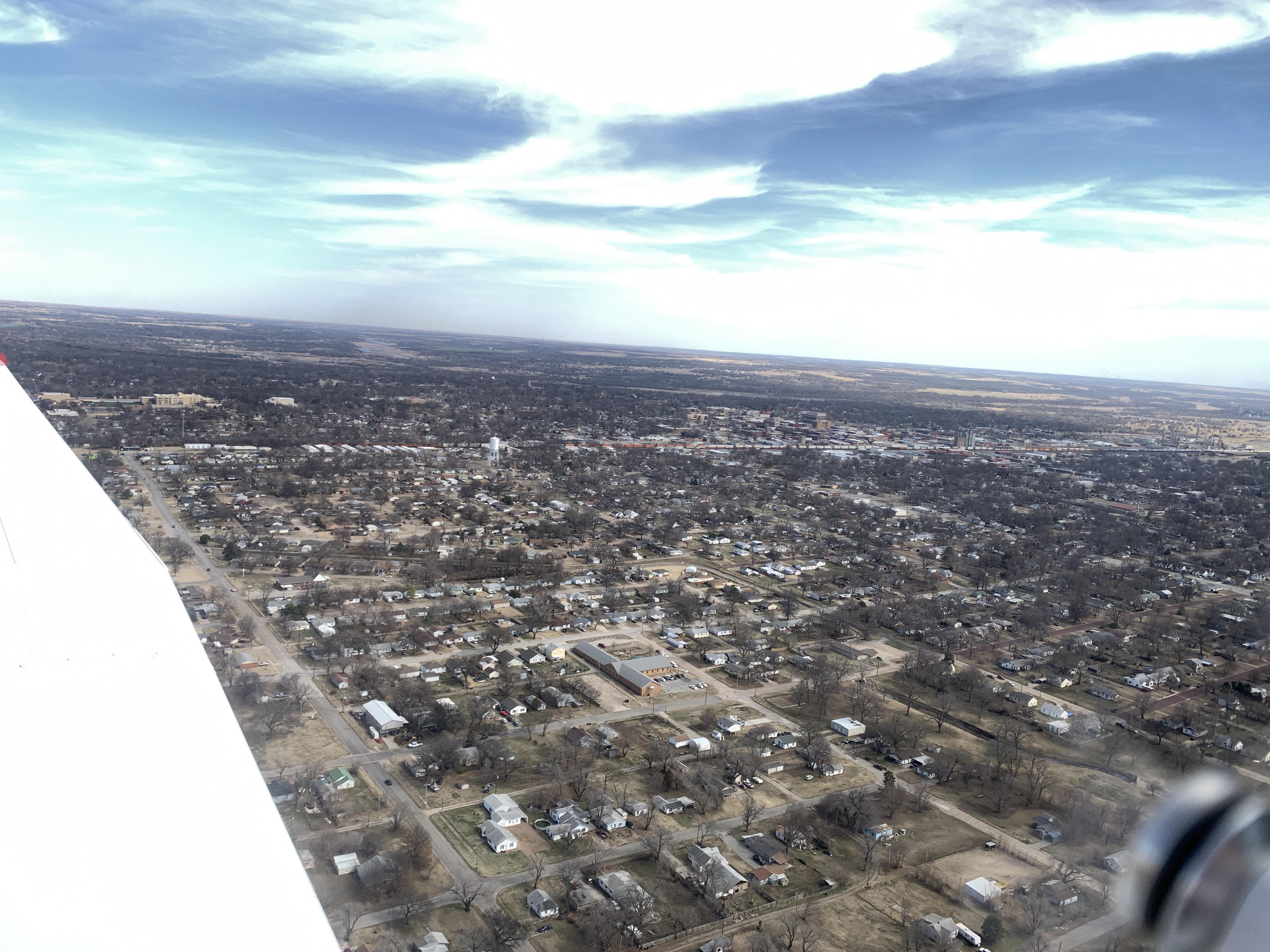Anyone see their house? 500’ over Ponca City r/oklahoma