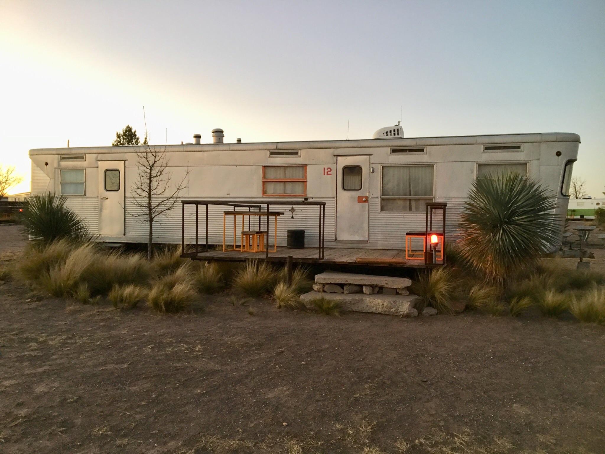 If you ever find yourself in Marfa TX and want to stay somewhere a bit