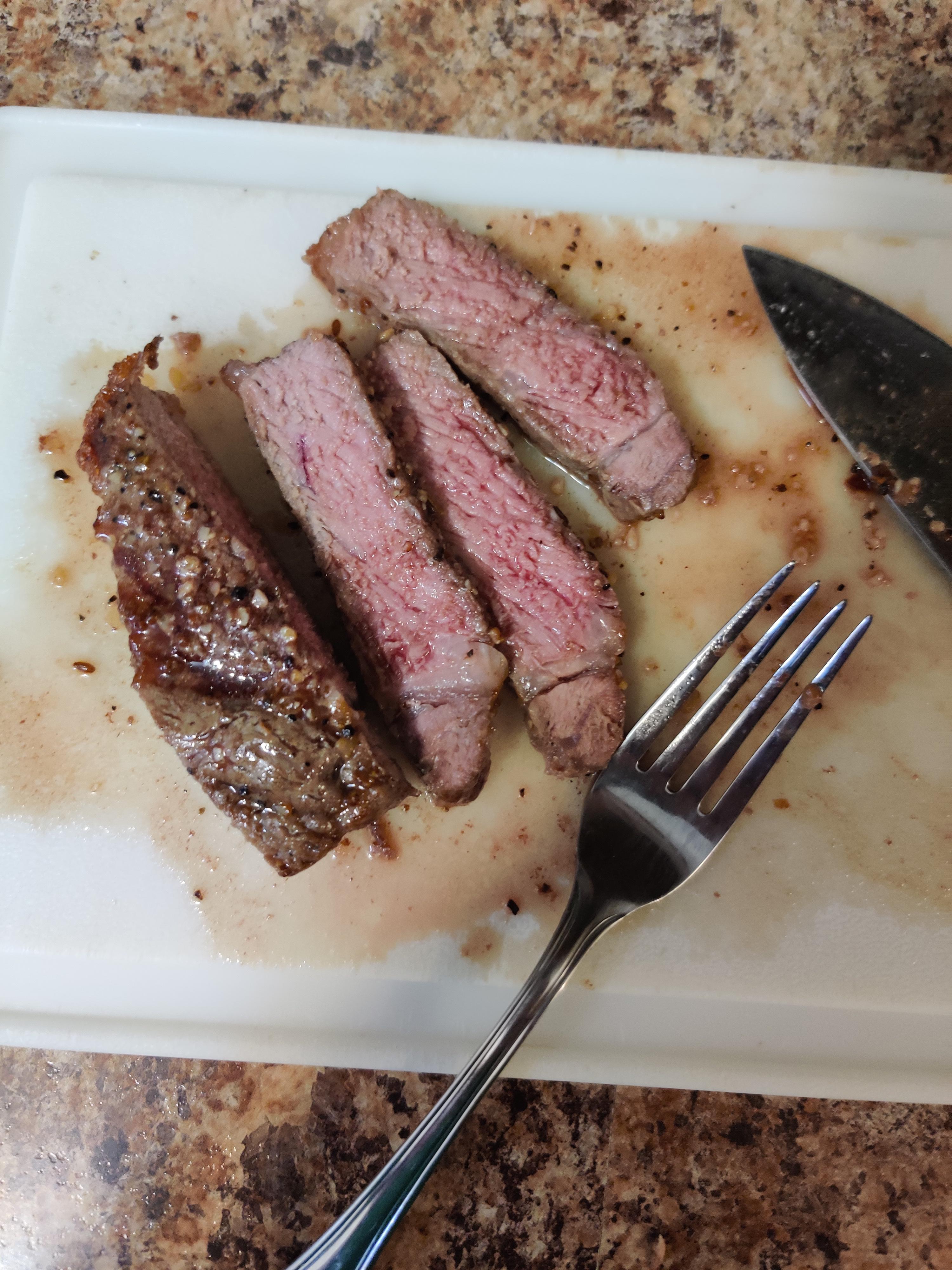 Air fryer New York Strip! DOES IT GET ANY BETTER THAN THIS? r/airfryer