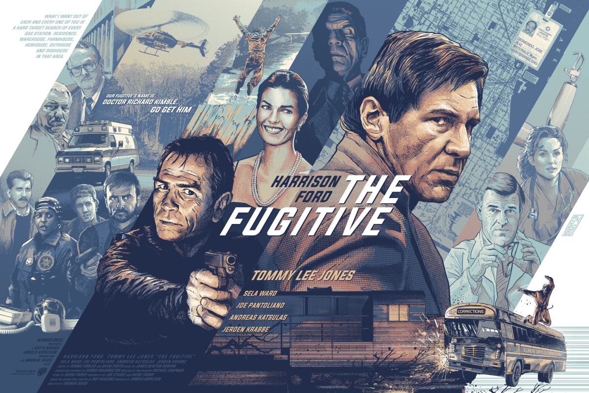 The Fugitive (1993) [1200 x 800] r/MoviePosterPorn