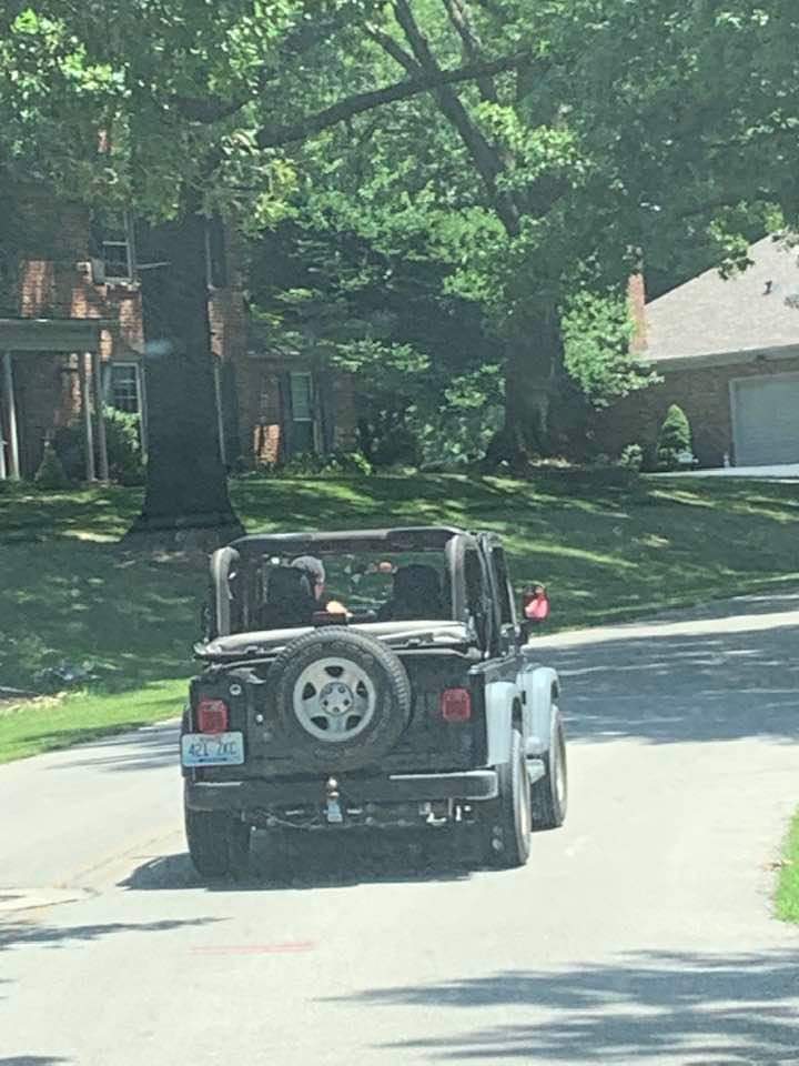 My brothers car was stolen in the Hunting Creek neighborhood in