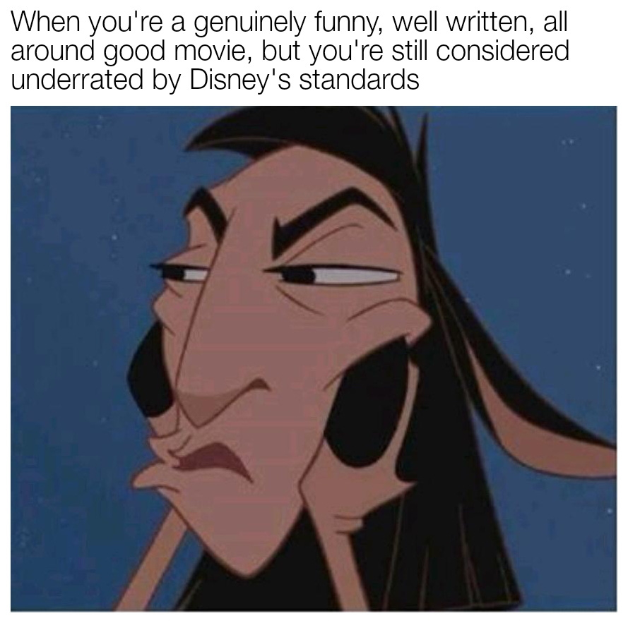 Let's show The Emperor's New Groove the love it deserves. dankmemes