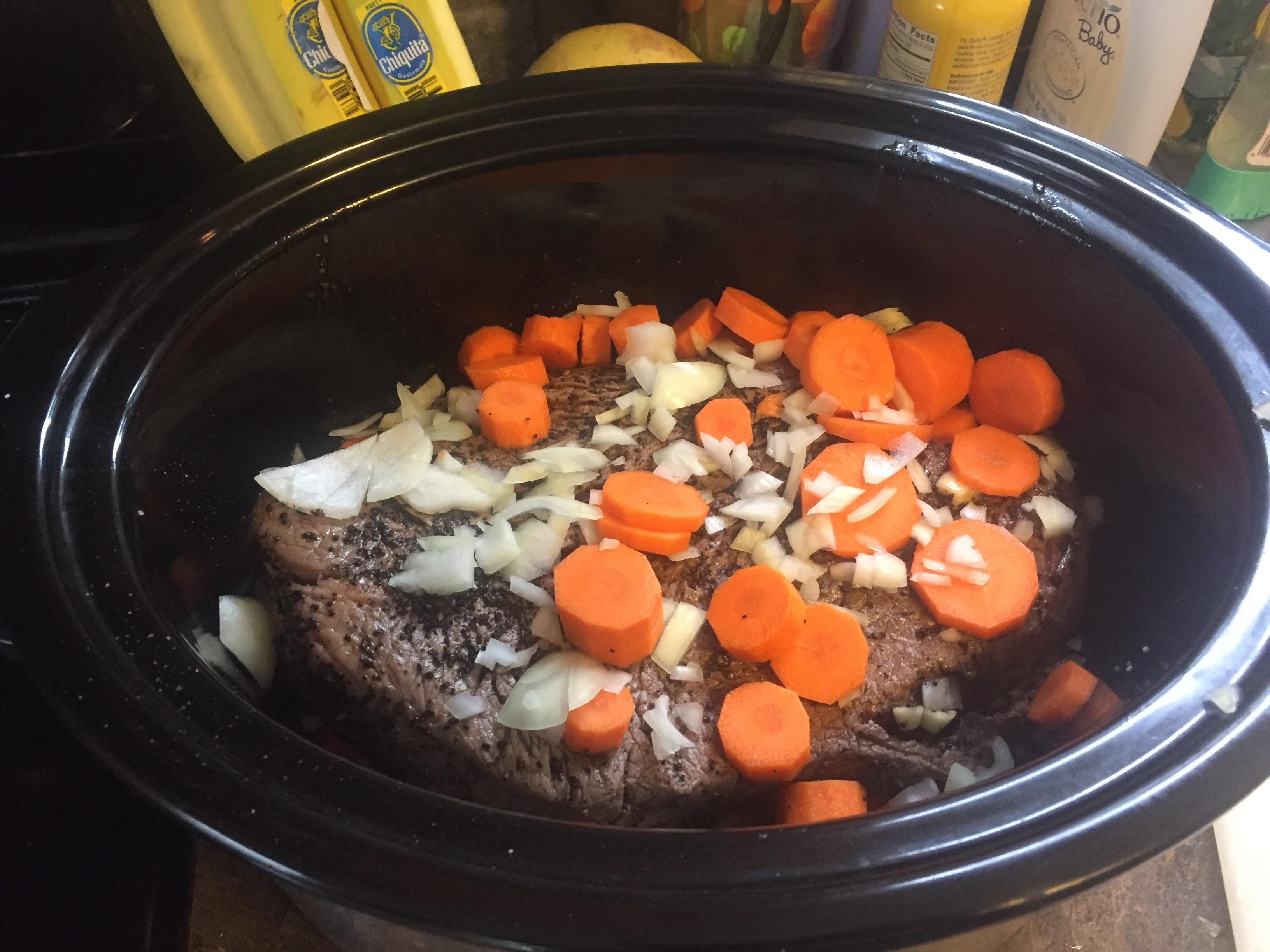 Coffee Guinness pot roast r/slowcooking