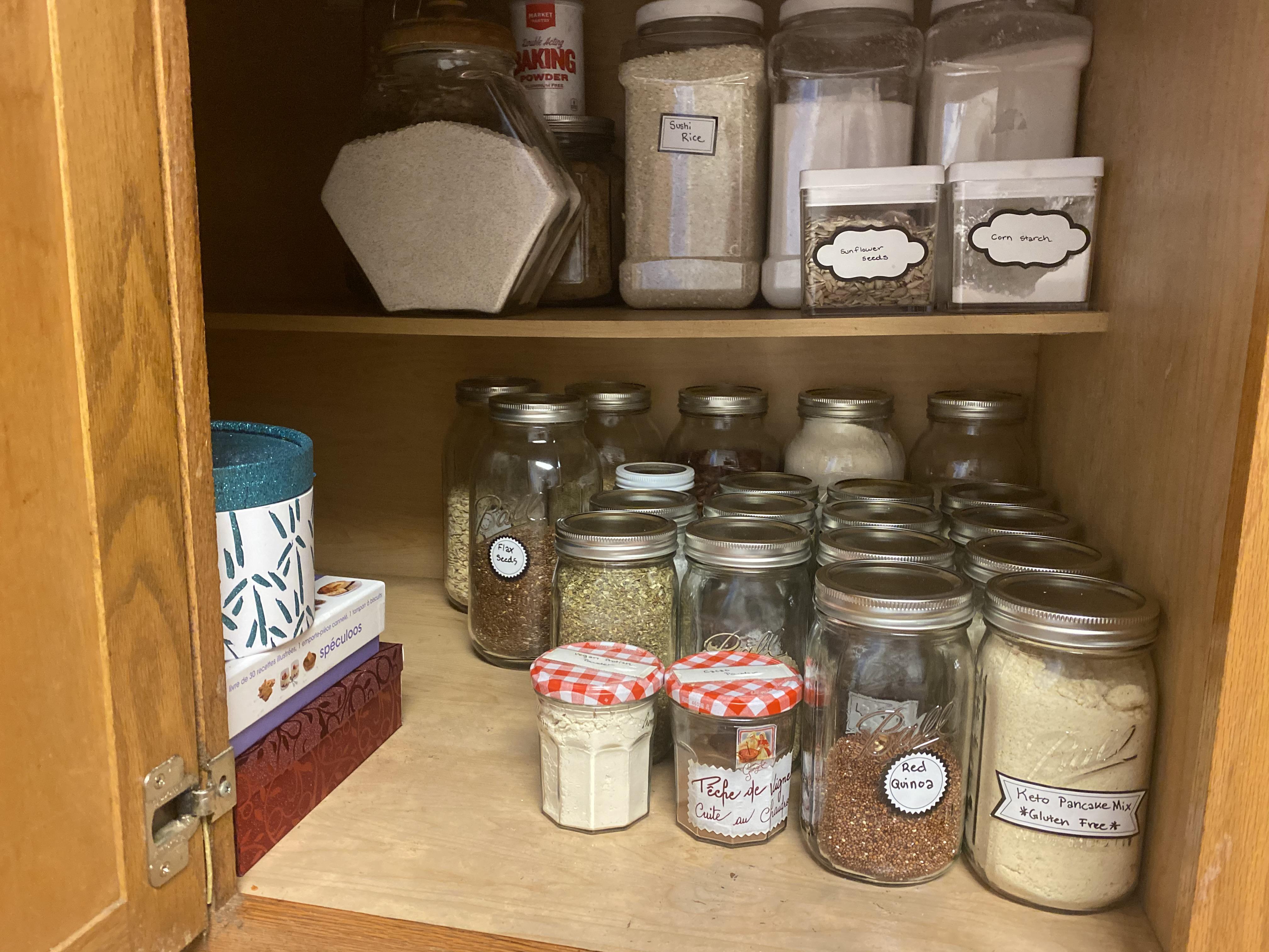 Finally made the switch to only bulk bin dry goods, absolutely no