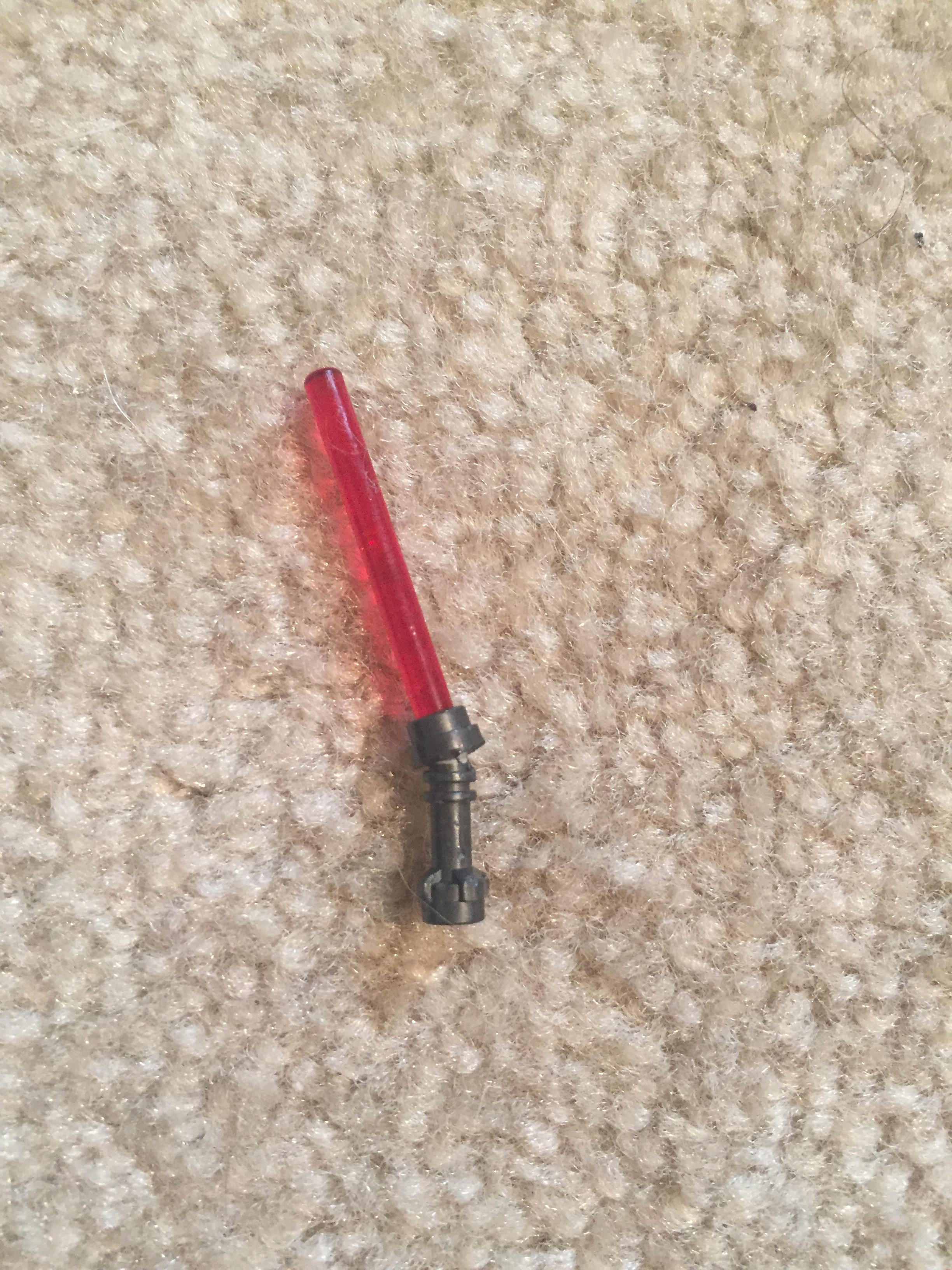 Custom dooku lightsaber, courtesy of my dog r/legostarwars