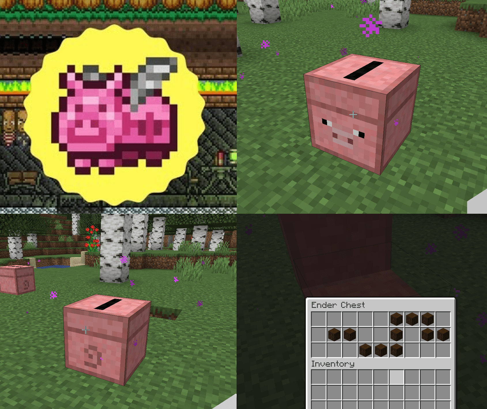 Do you know piggy bank from Terraria? It works pretty much like