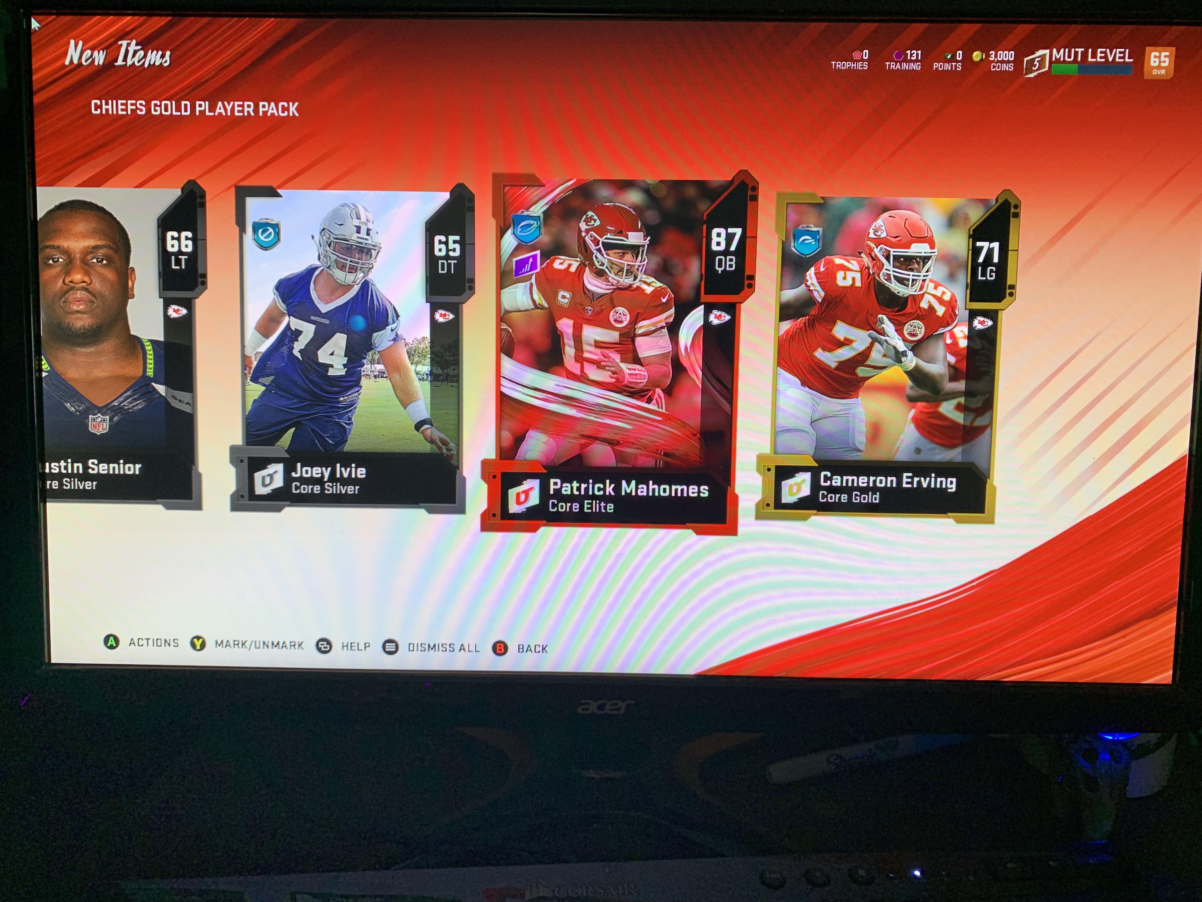 Out of the pre order gold fantasy pack lol r/MaddenUltimateTeam