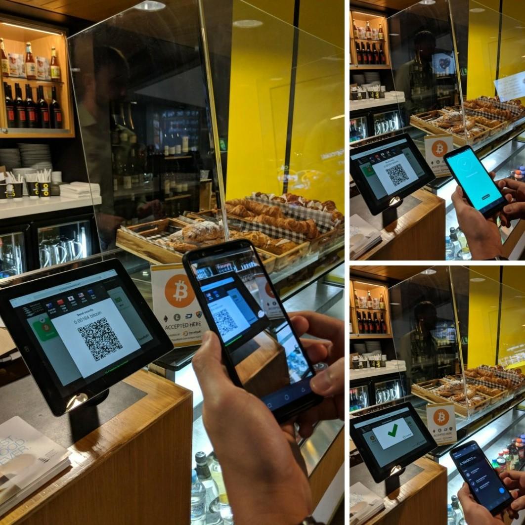 This is how a Bitcoin Point Of Sale system work in Brisbane. r/Bitcoin