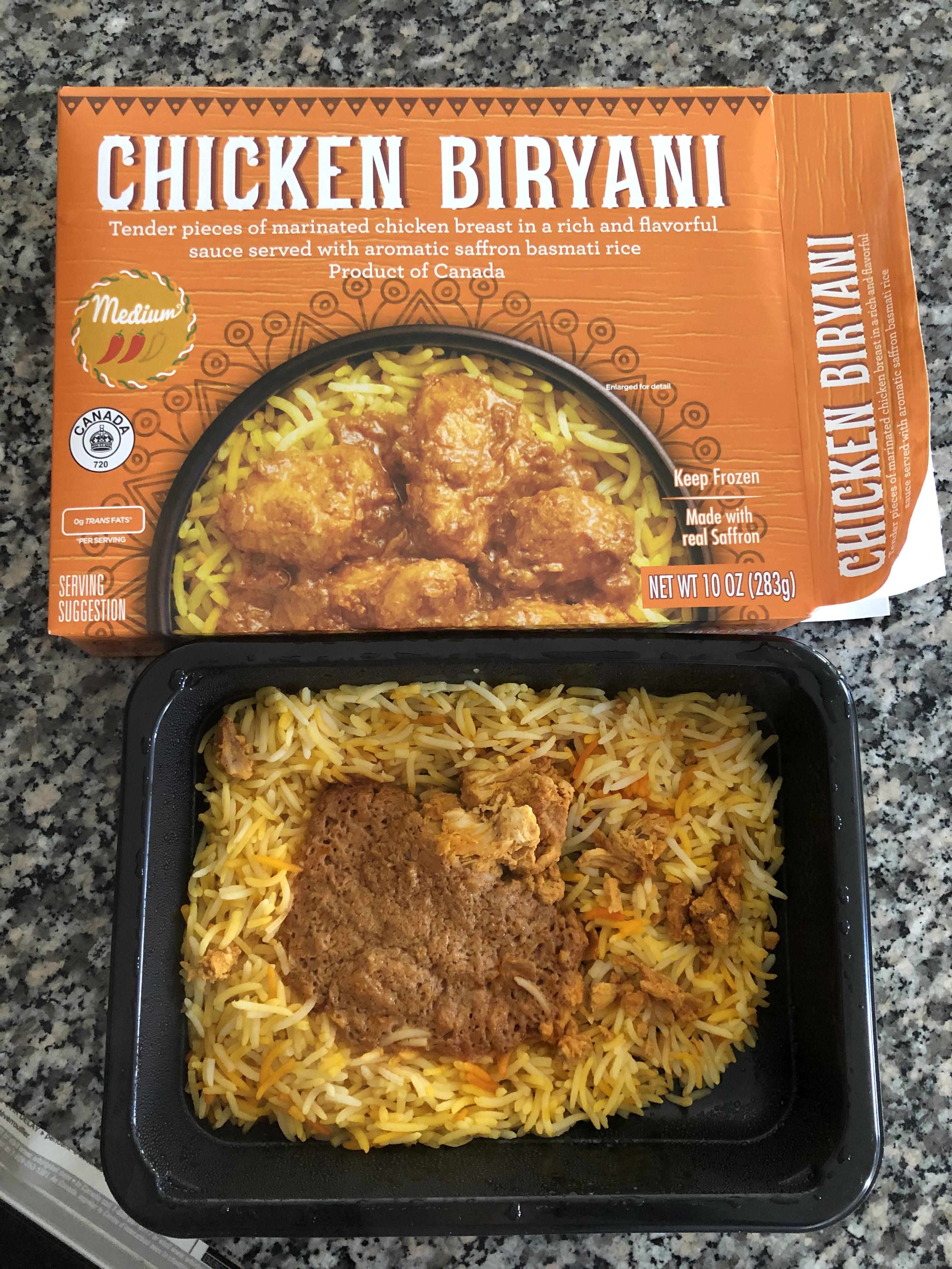 Chicken biryani from Lidl r/ExpectationVsReality