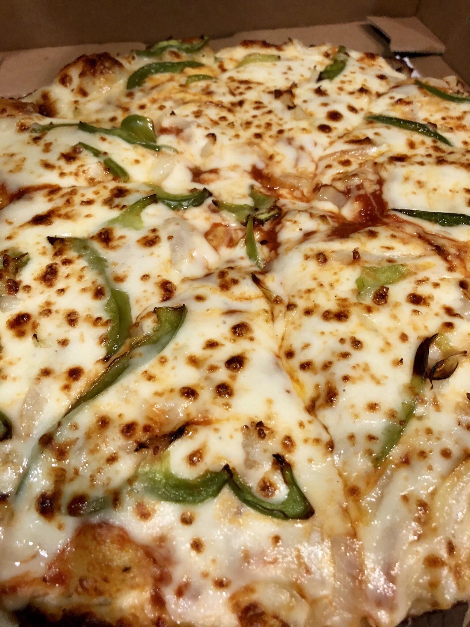 Had to get another Pan Pizza w/ extra cheese r/Dominos
