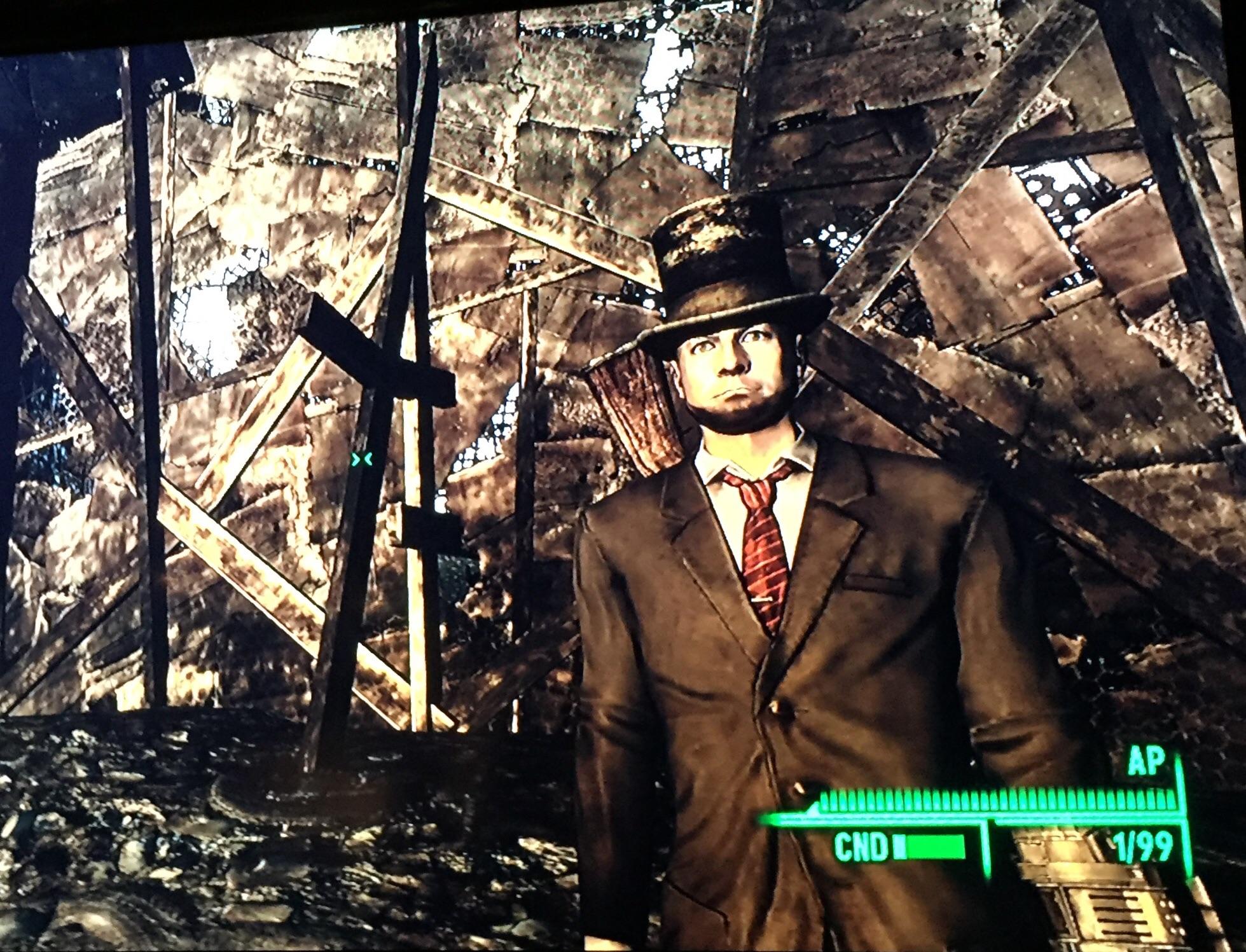 Currently replaying Fallout 3 as Abraham Lincoln gaming