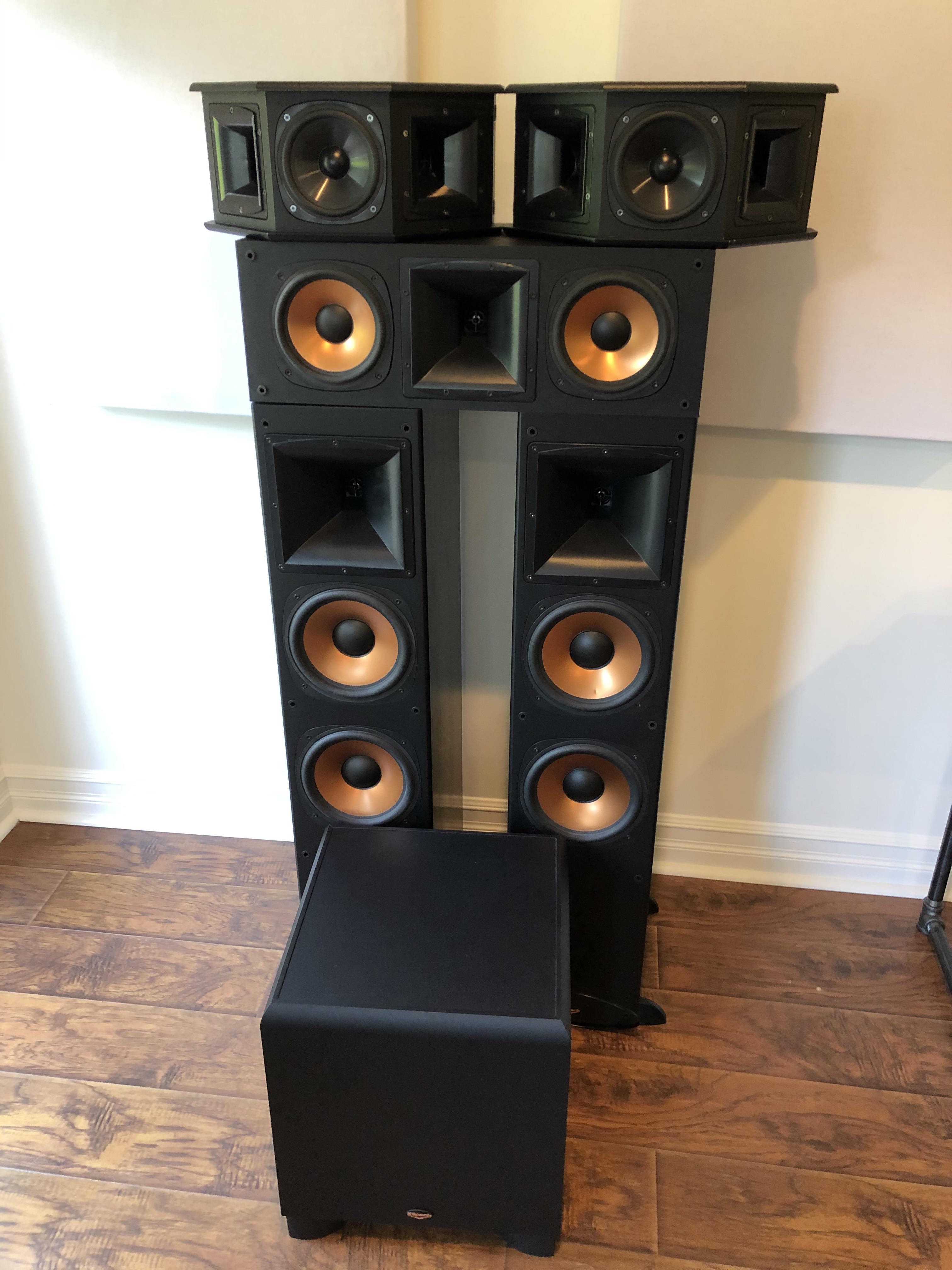 Just got a Klipsch 5.1 set : r/hometheater
