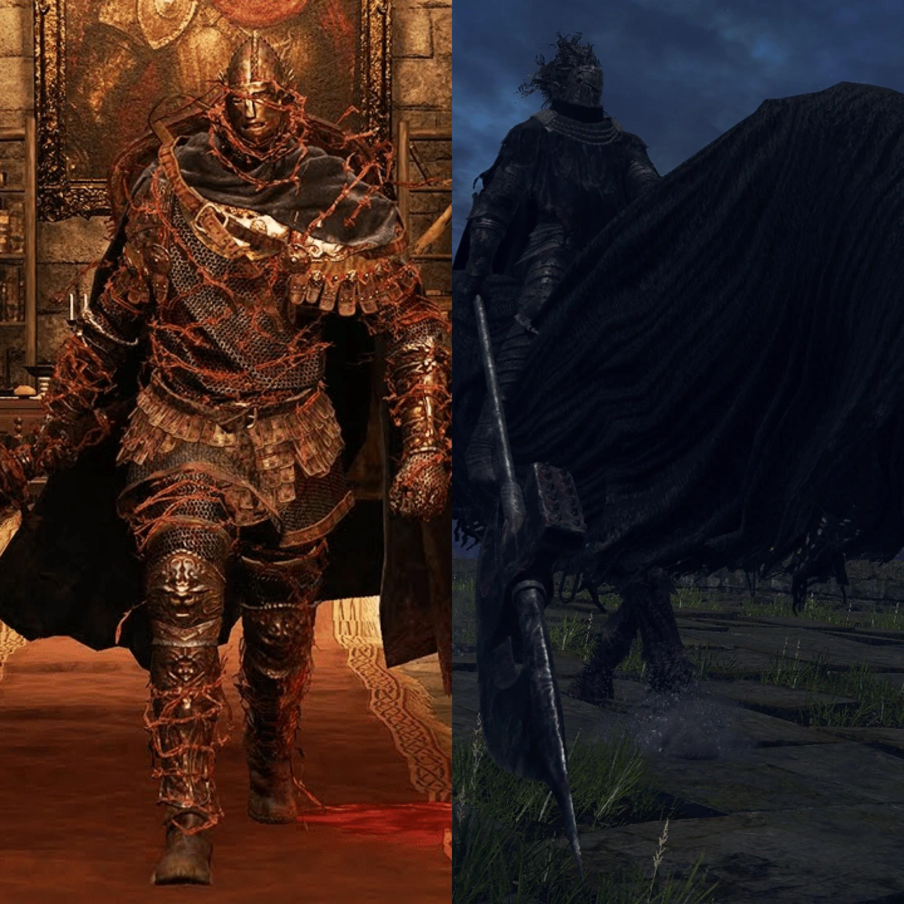 The concept of Elemer (Bell bearing hunter) and Night’s Calvary sounds