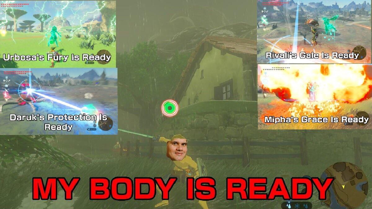 The most powerful Divine Beast of them all. r/Breath_of_the_Wild